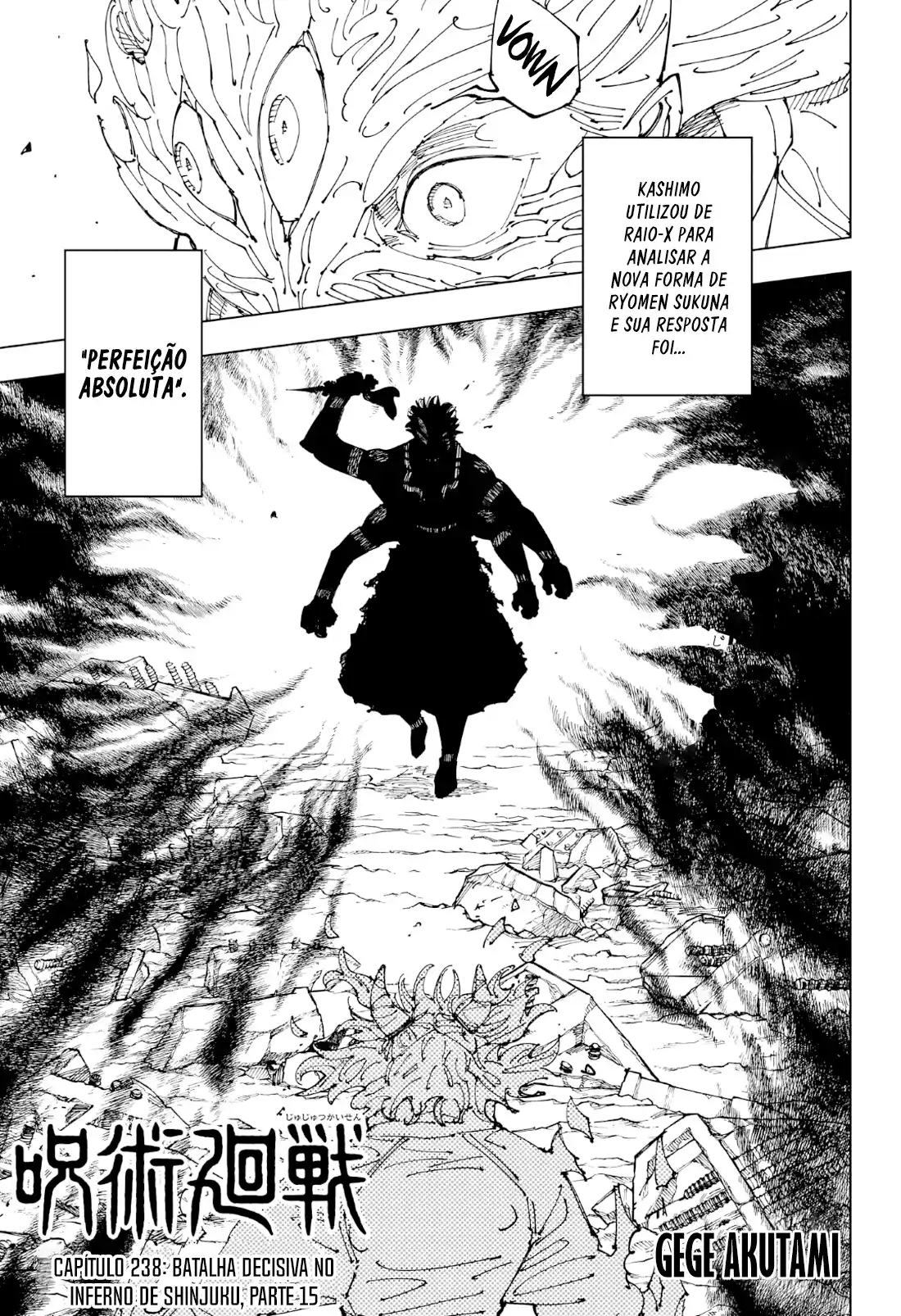Jujutsu Kaisen — Cap. 238, pág. 3