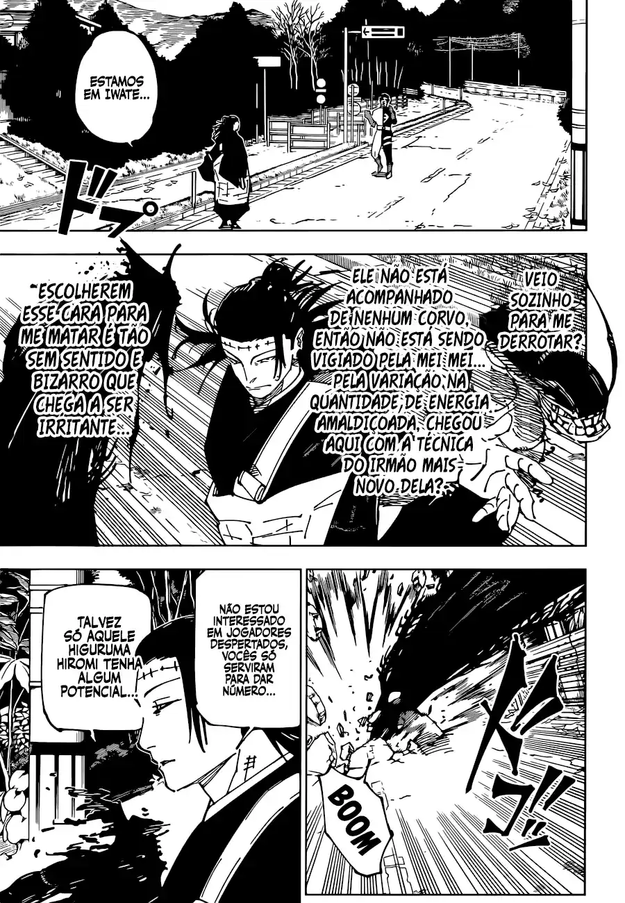 Jujutsu Kaisen — Cap. 239, pág. 18