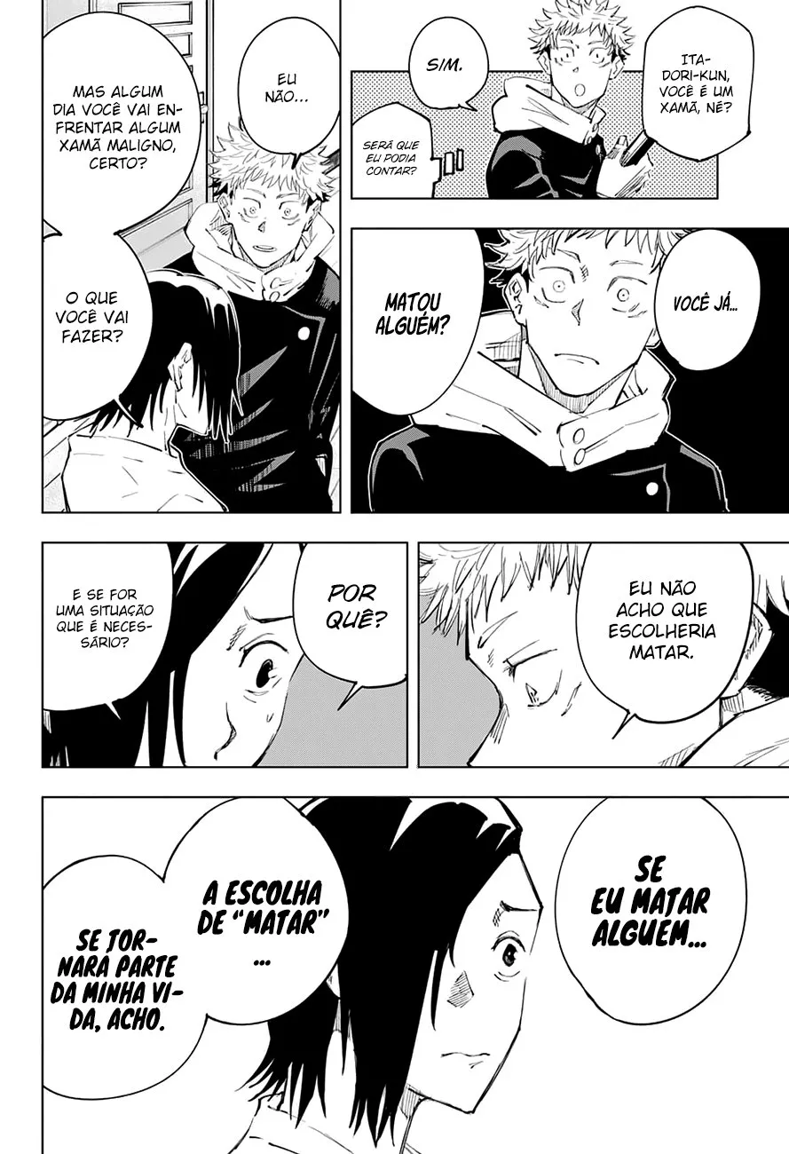 Jujutsu Kaisen — Cap. 24, pág. 17