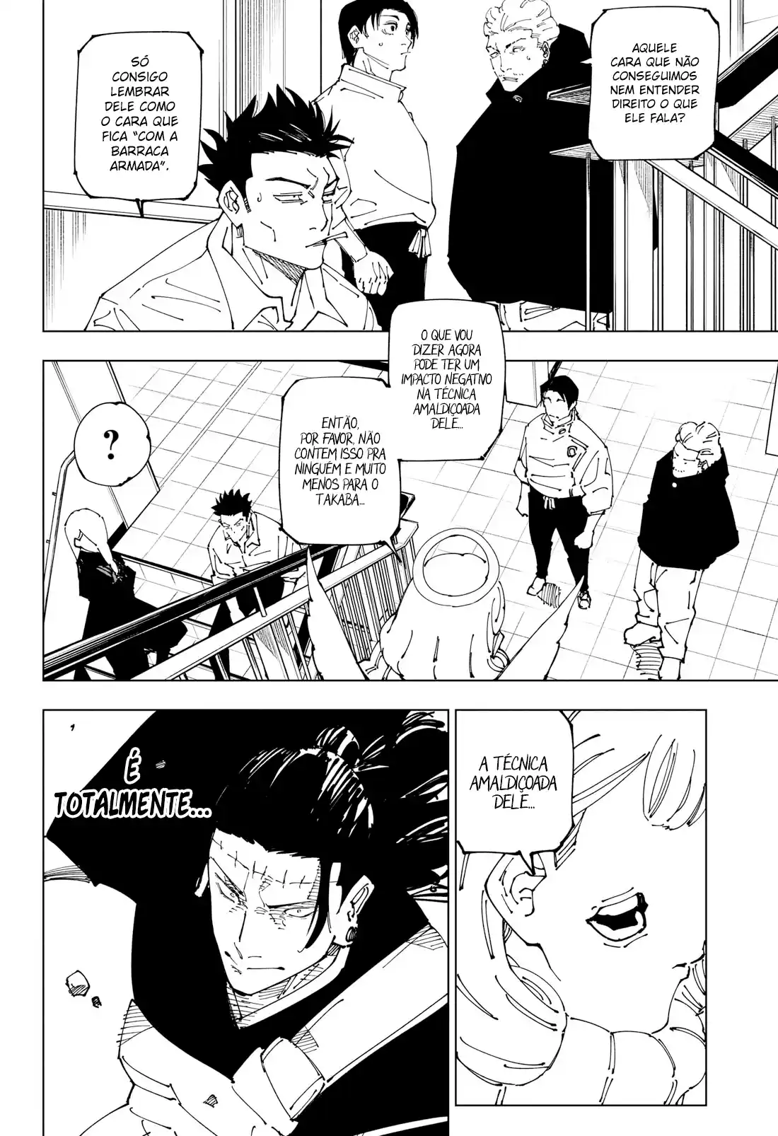 Jujutsu Kaisen — Cap. 240, pág. 8