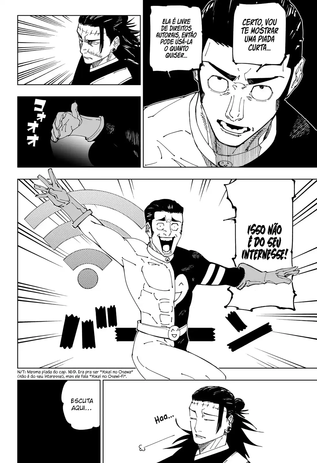Jujutsu Kaisen — Cap. 240, pág. 14