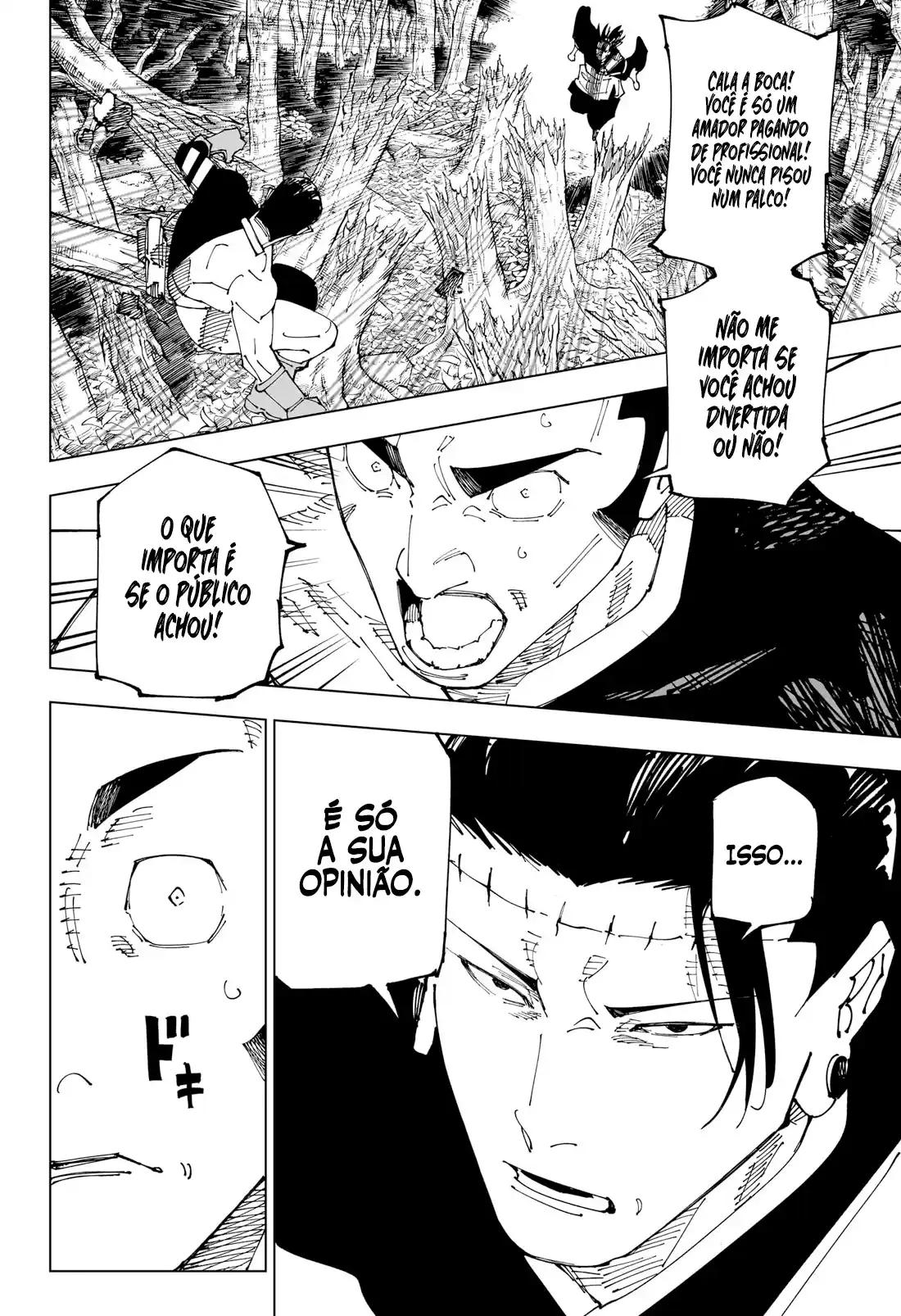 Jujutsu Kaisen — Cap. 240, pág. 18