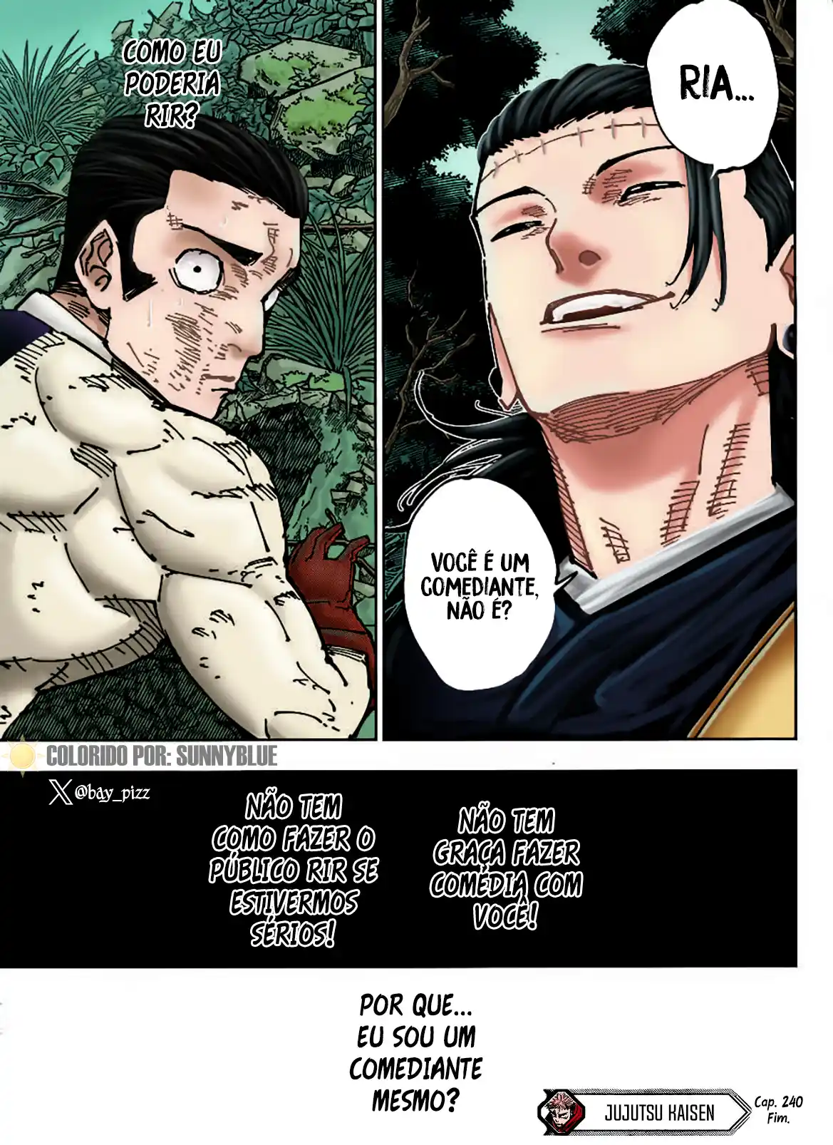 Jujutsu Kaisen — Cap. 240, pág. 25