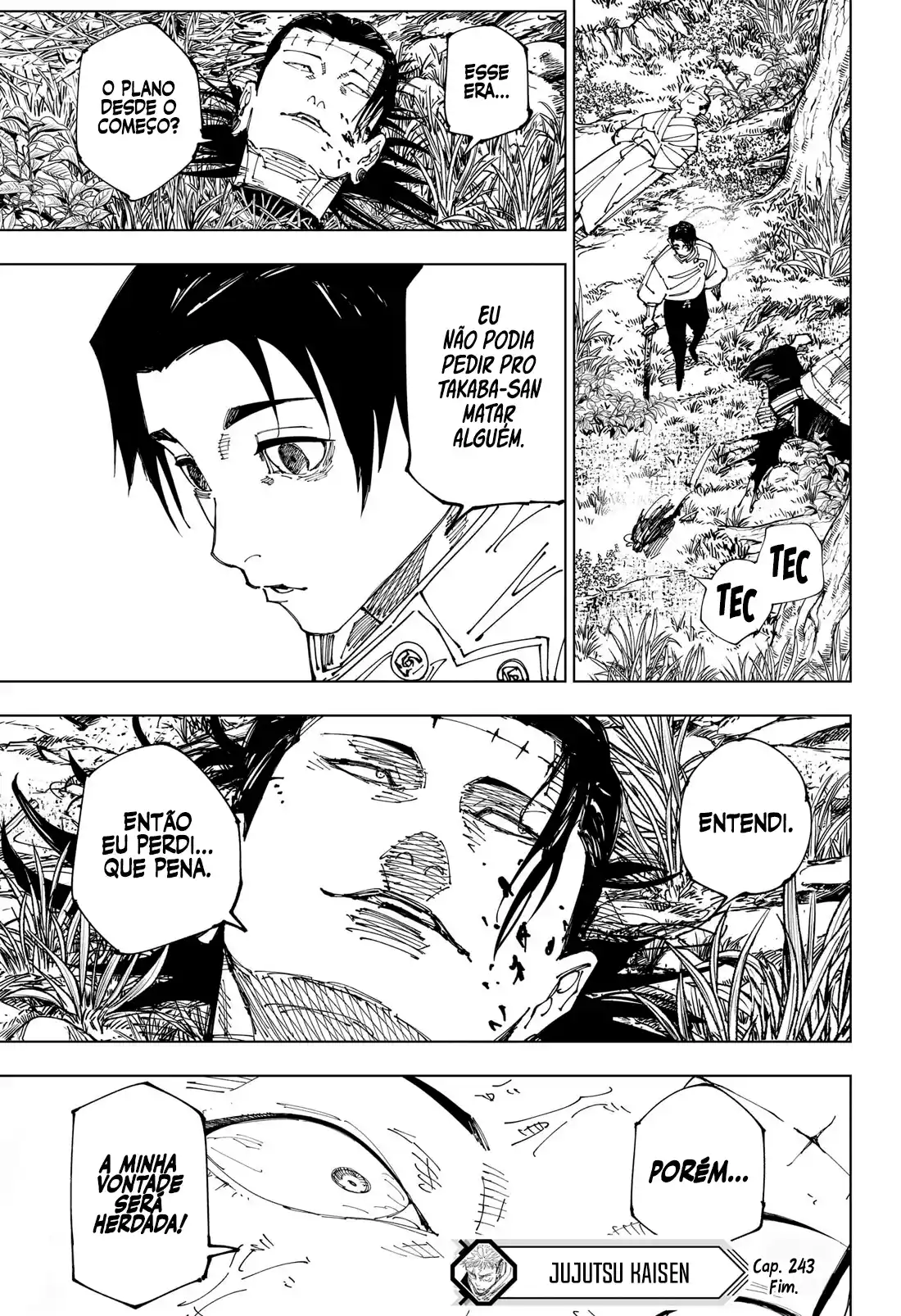 Jujutsu Kaisen — Cap. 243, pág. 19