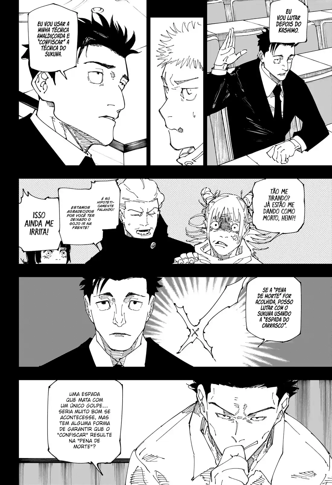 Jujutsu Kaisen — Cap. 244, pág. 6
