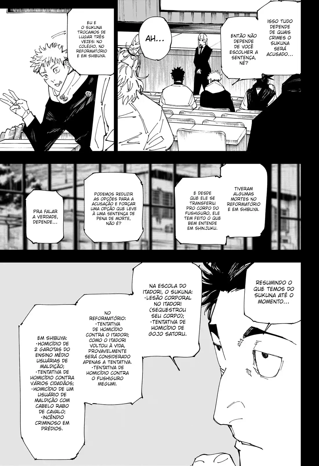 Jujutsu Kaisen — Cap. 244, pág. 7