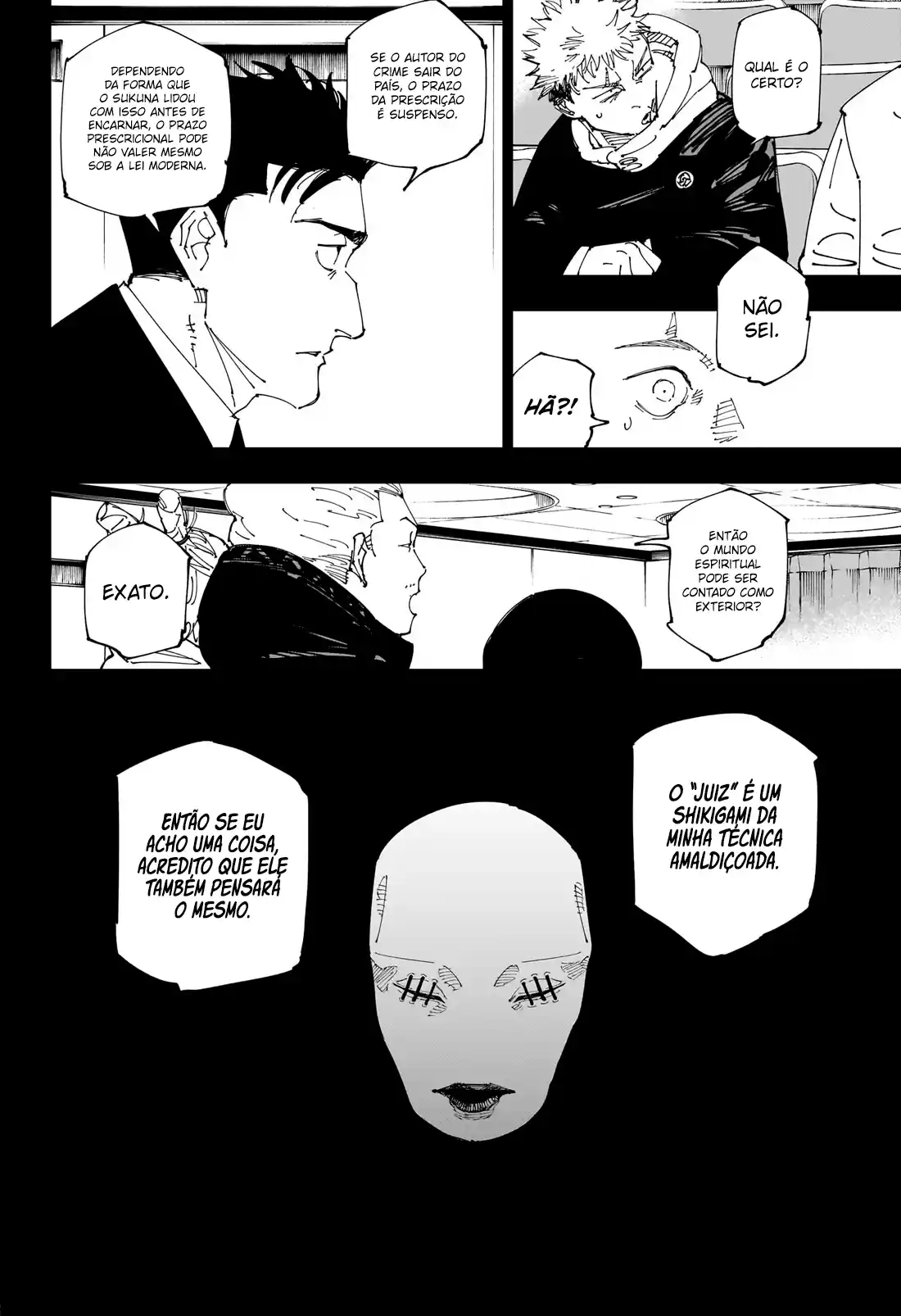 Jujutsu Kaisen — Cap. 244, pág. 12