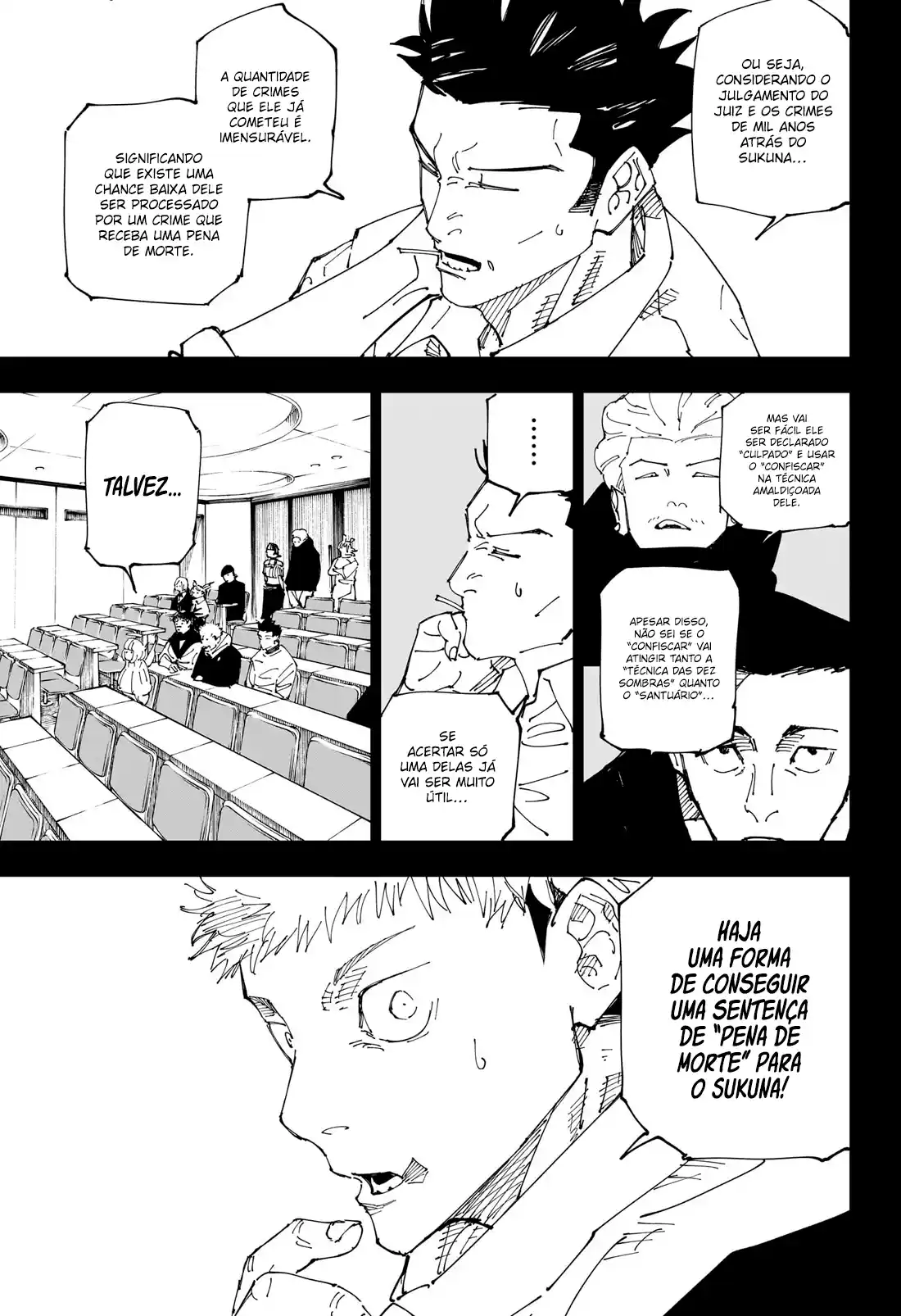 Jujutsu Kaisen — Cap. 244, pág. 13