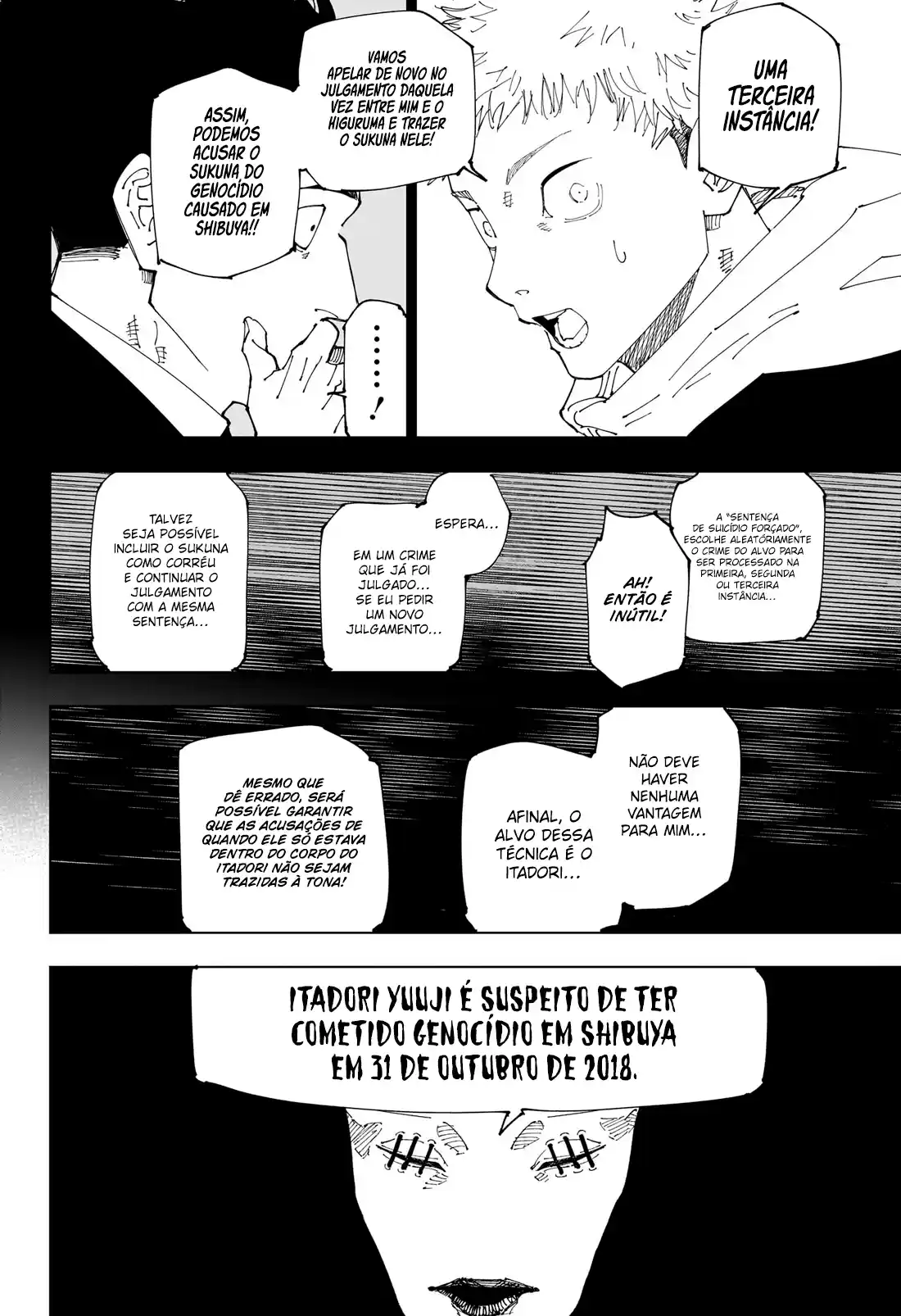 Jujutsu Kaisen — Cap. 244, pág. 20