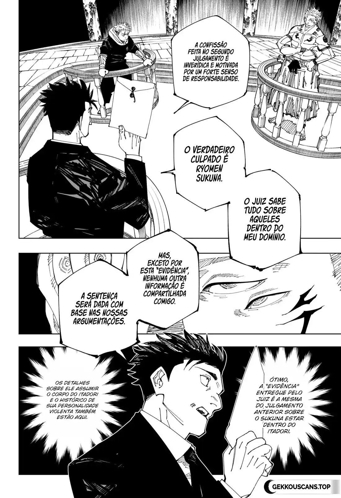 Jujutsu Kaisen — Cap. 245, pág. 14