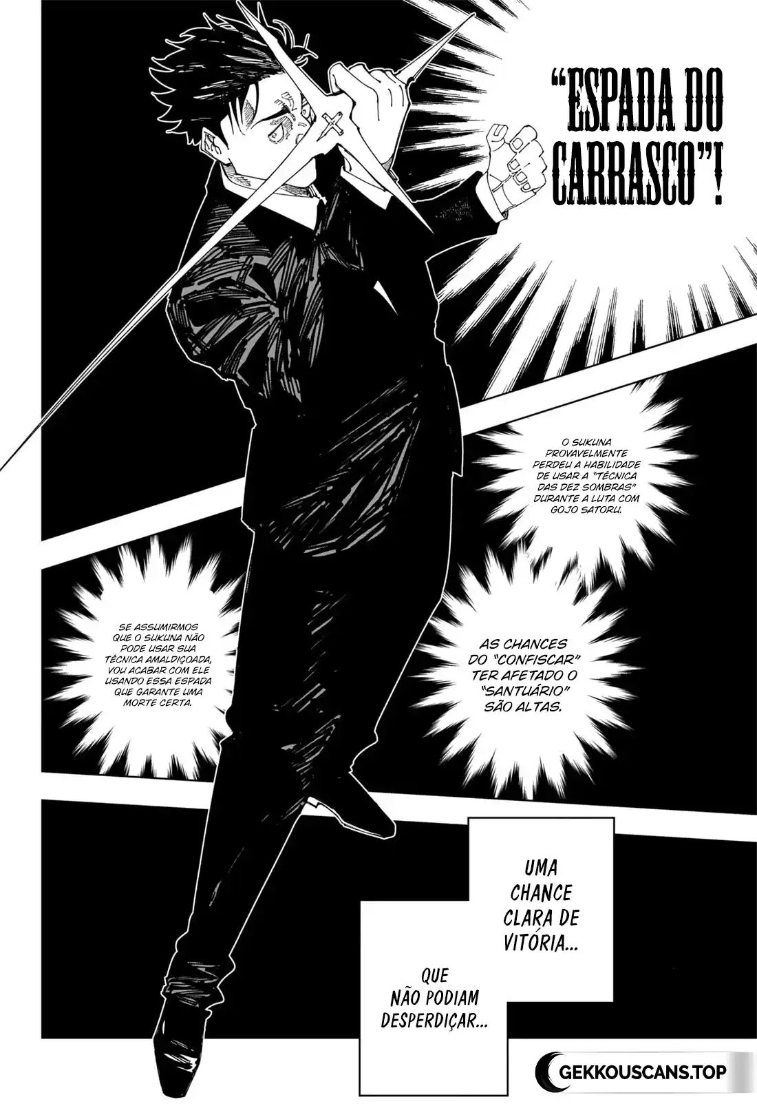 Jujutsu Kaisen — Cap. 245, pág. 18