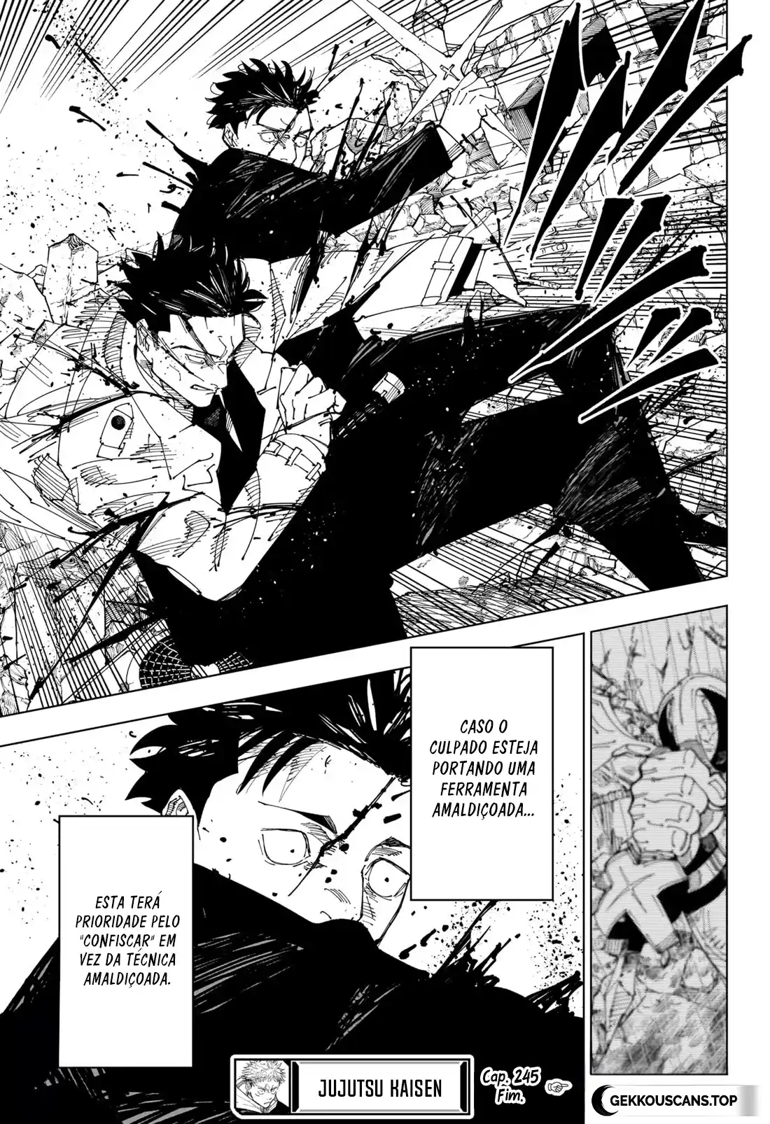 Jujutsu Kaisen — Cap. 245, pág. 21