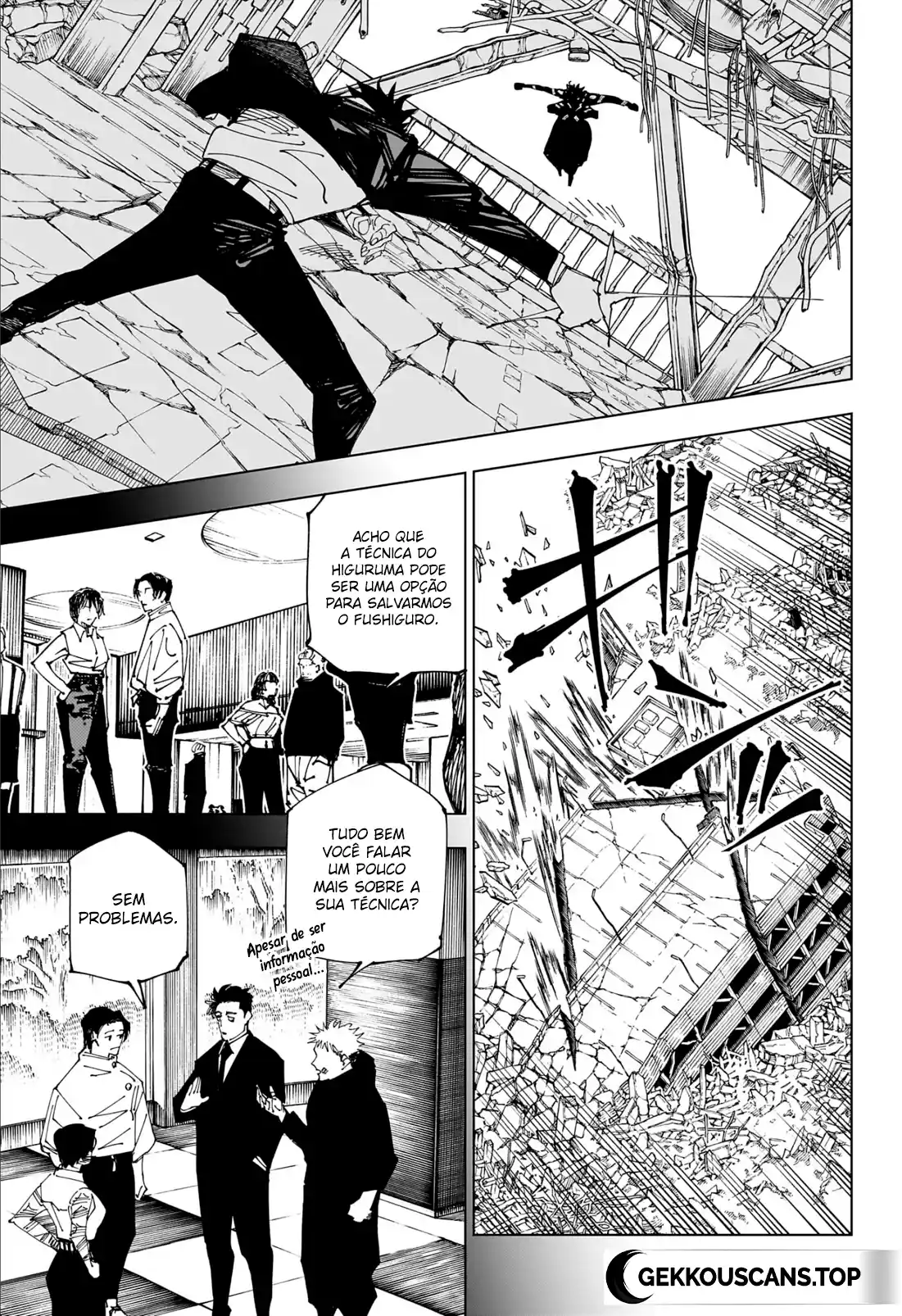 Jujutsu Kaisen — Cap. 246, pág. 17