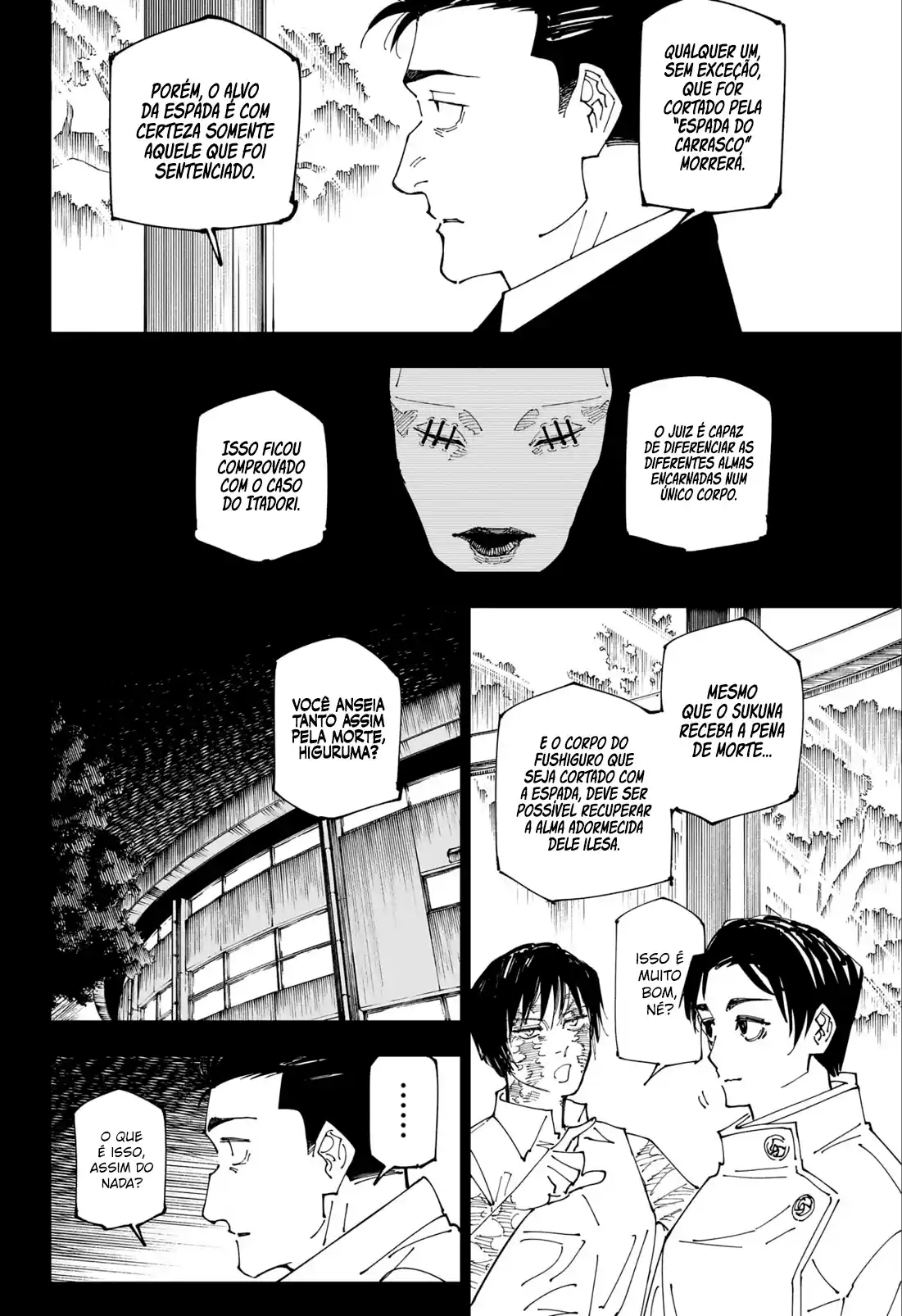 Jujutsu Kaisen — Cap. 246, pág. 18