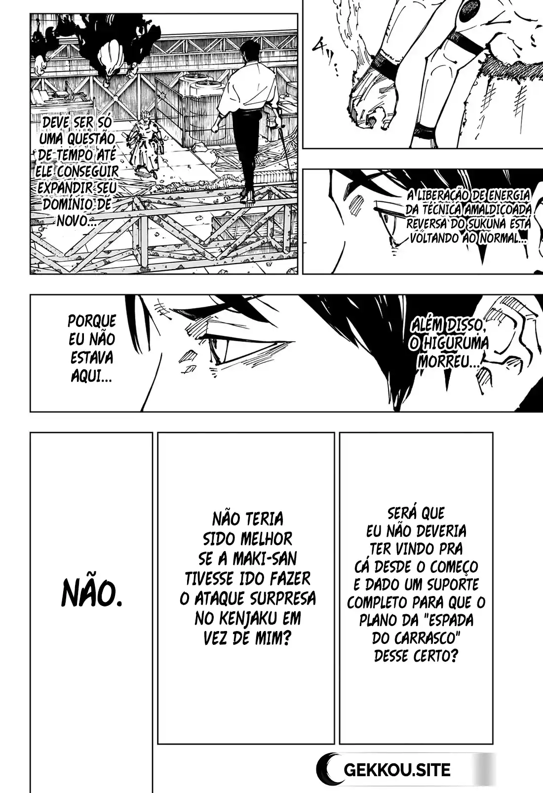 Jujutsu Kaisen — Cap. 249, pág. 10