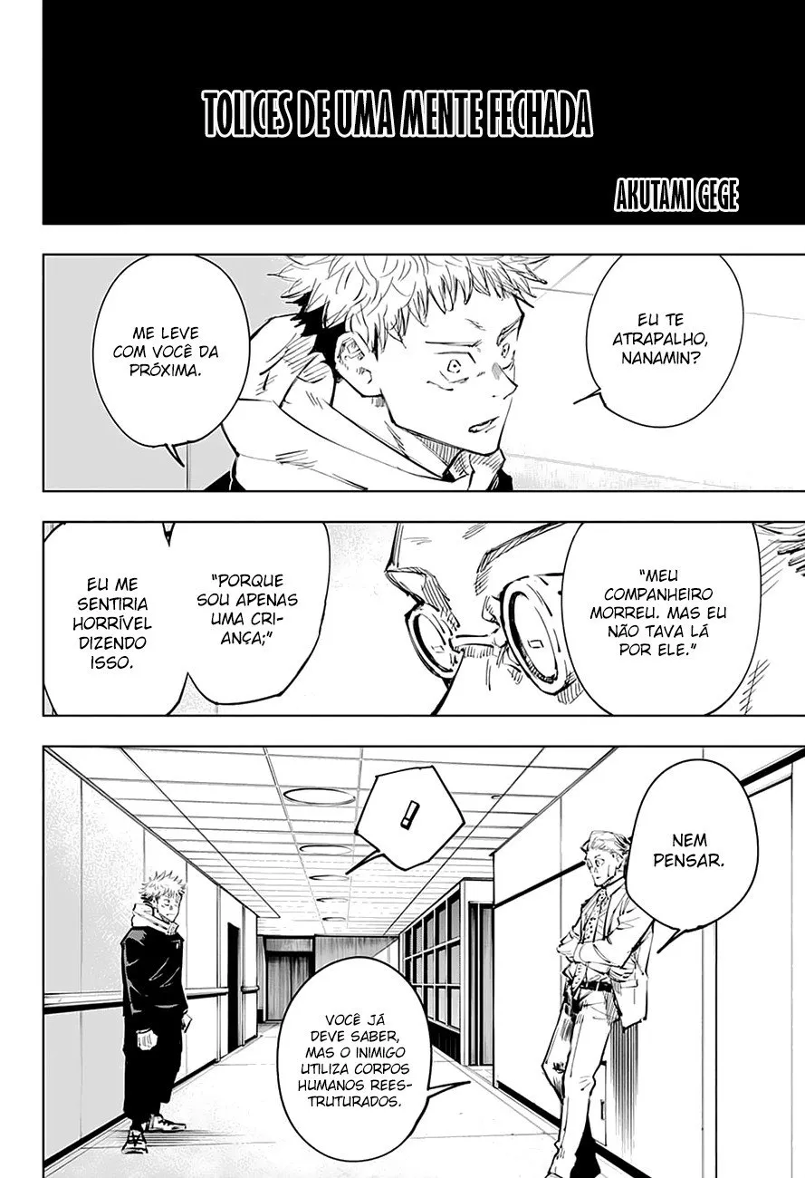 Jujutsu Kaisen — Cap. 25, pág. 3