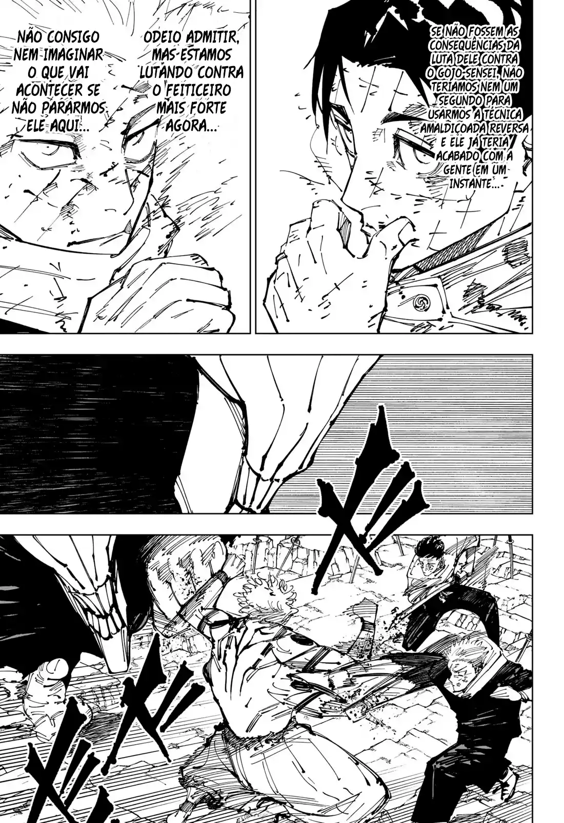 Jujutsu Kaisen — Cap. 250, pág. 17