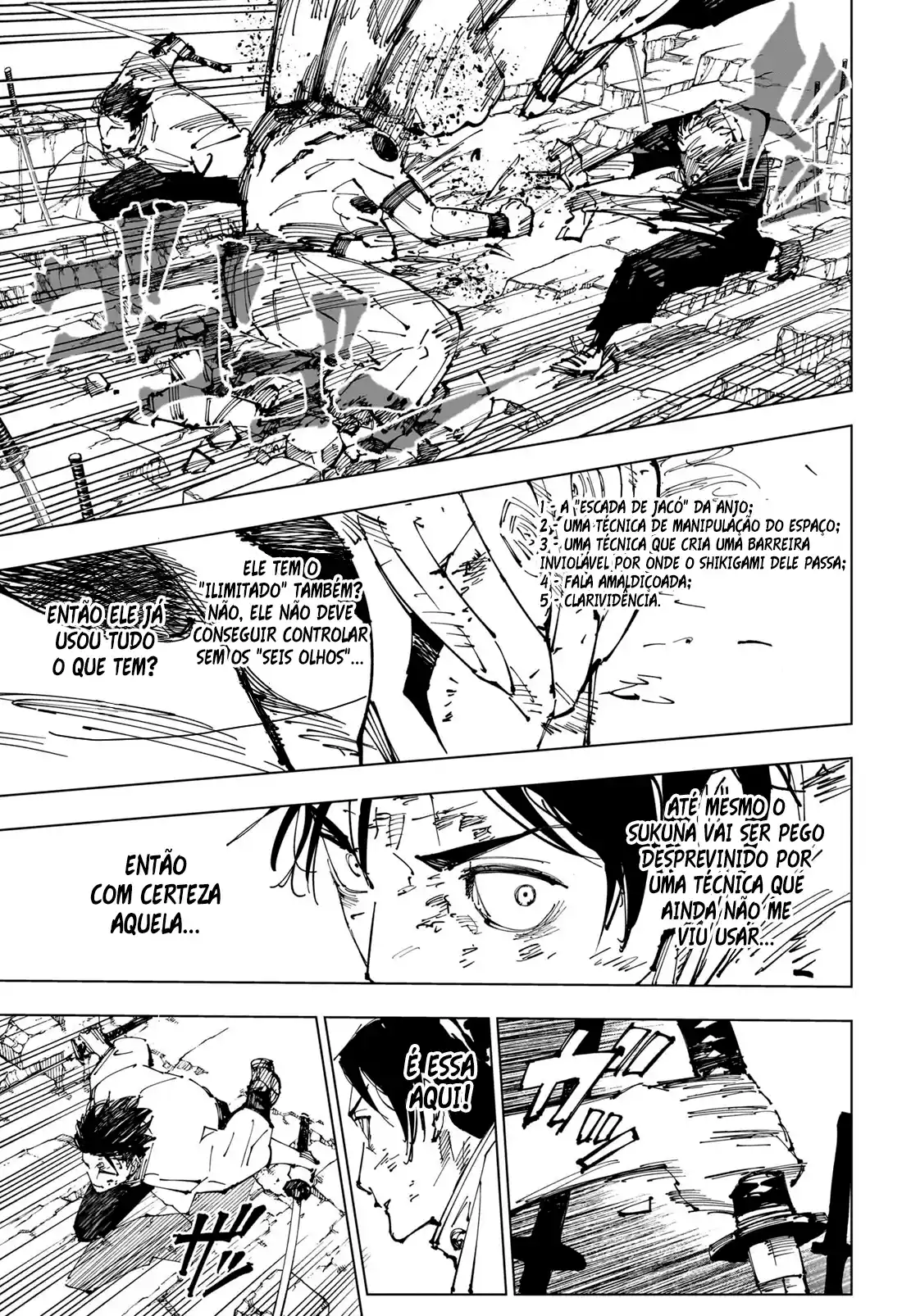 Jujutsu Kaisen — Cap. 250, pág. 19