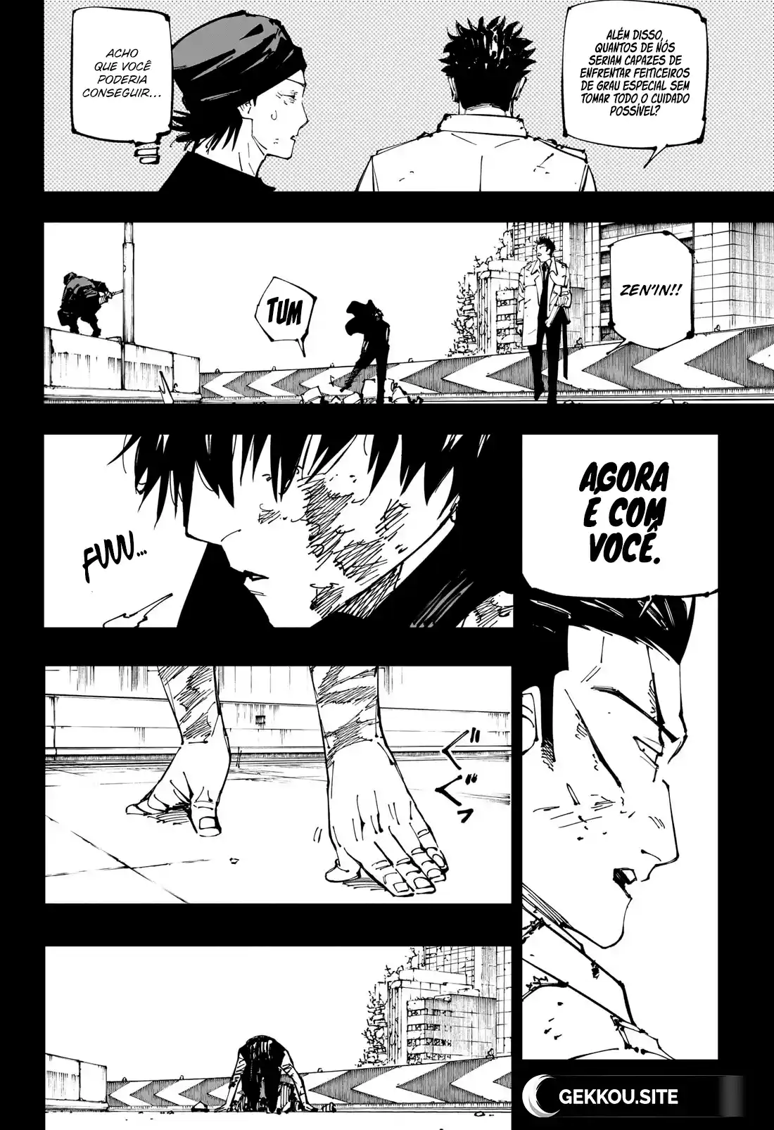 Jujutsu Kaisen — Cap. 252, pág. 4