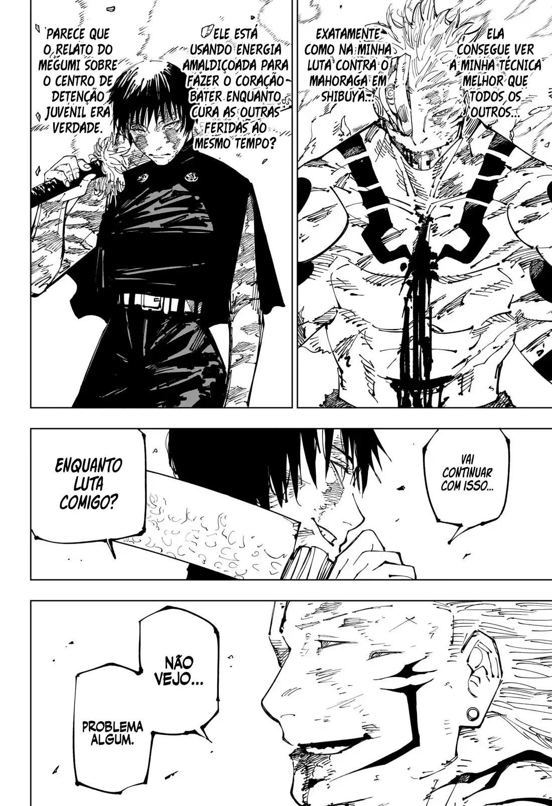 Jujutsu Kaisen — Cap. 252, pág. 17