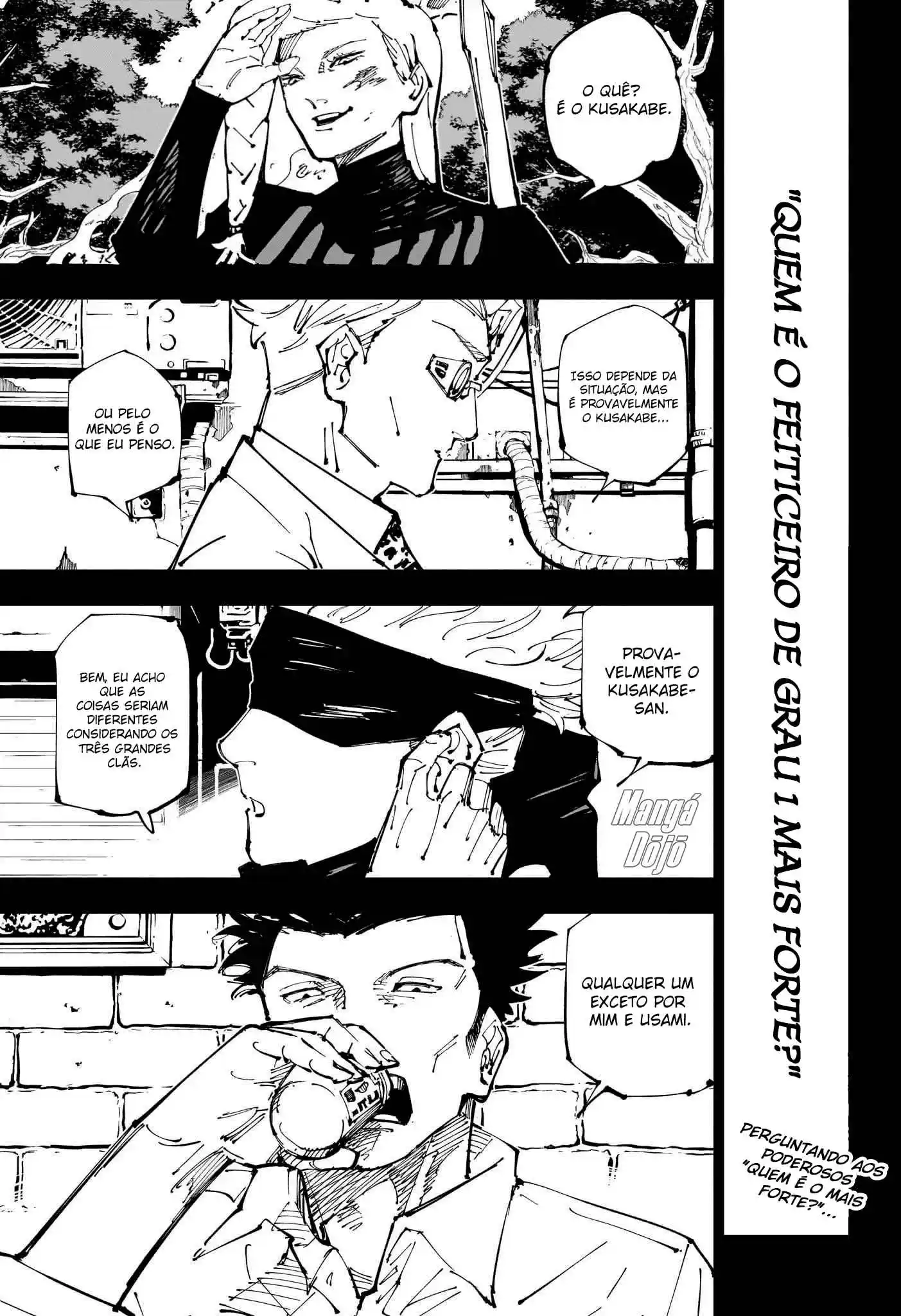 Jujutsu Kaisen — Cap. 253, pág. 3