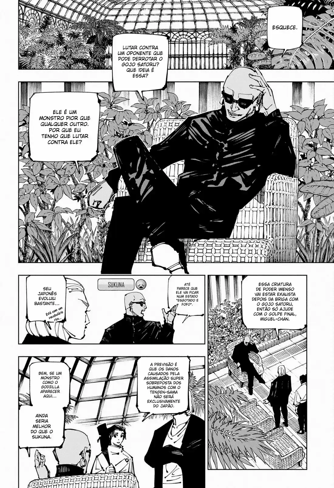 Jujutsu Kaisen — Cap. 255, pág. 4
