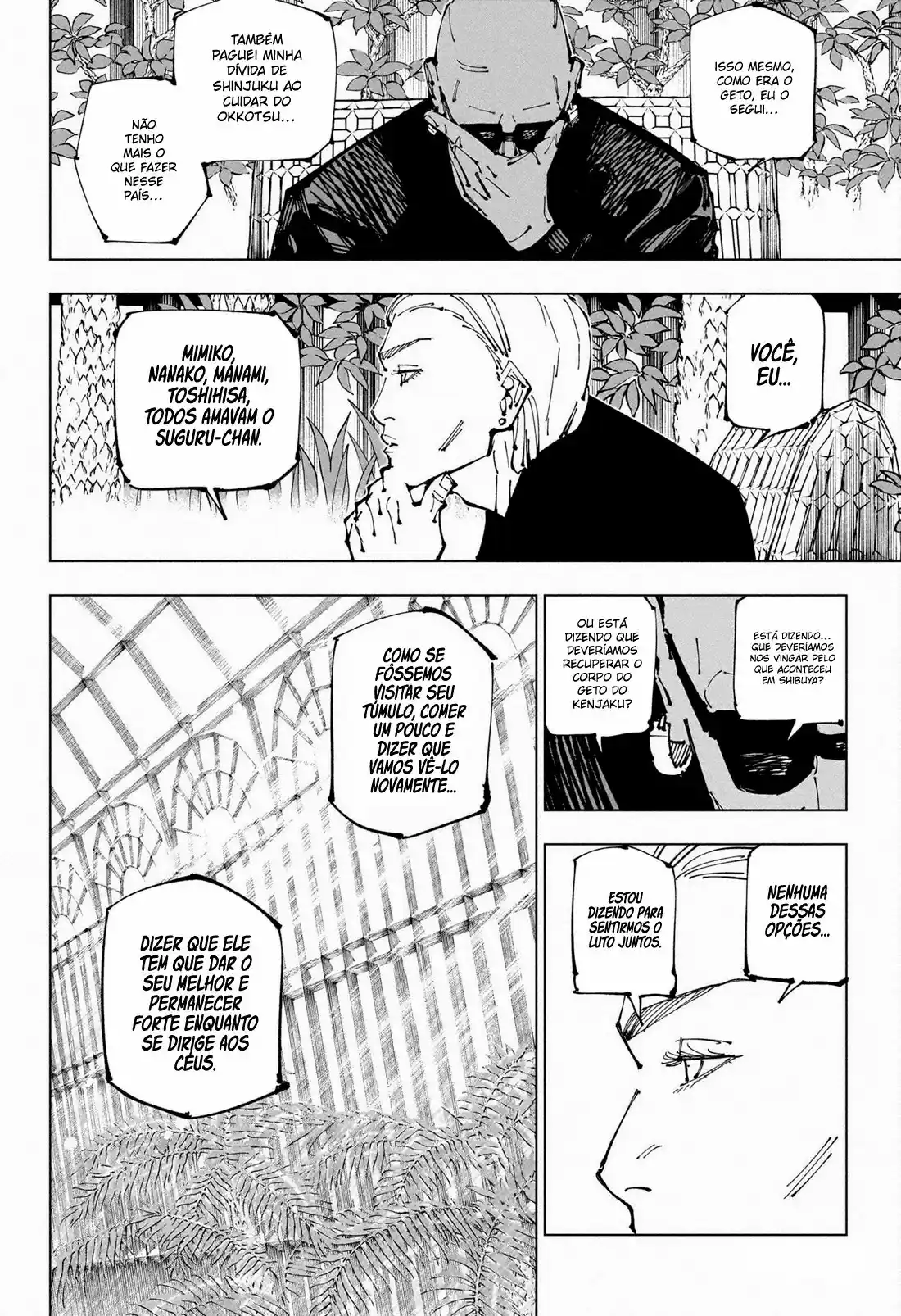 Jujutsu Kaisen — Cap. 255, pág. 6