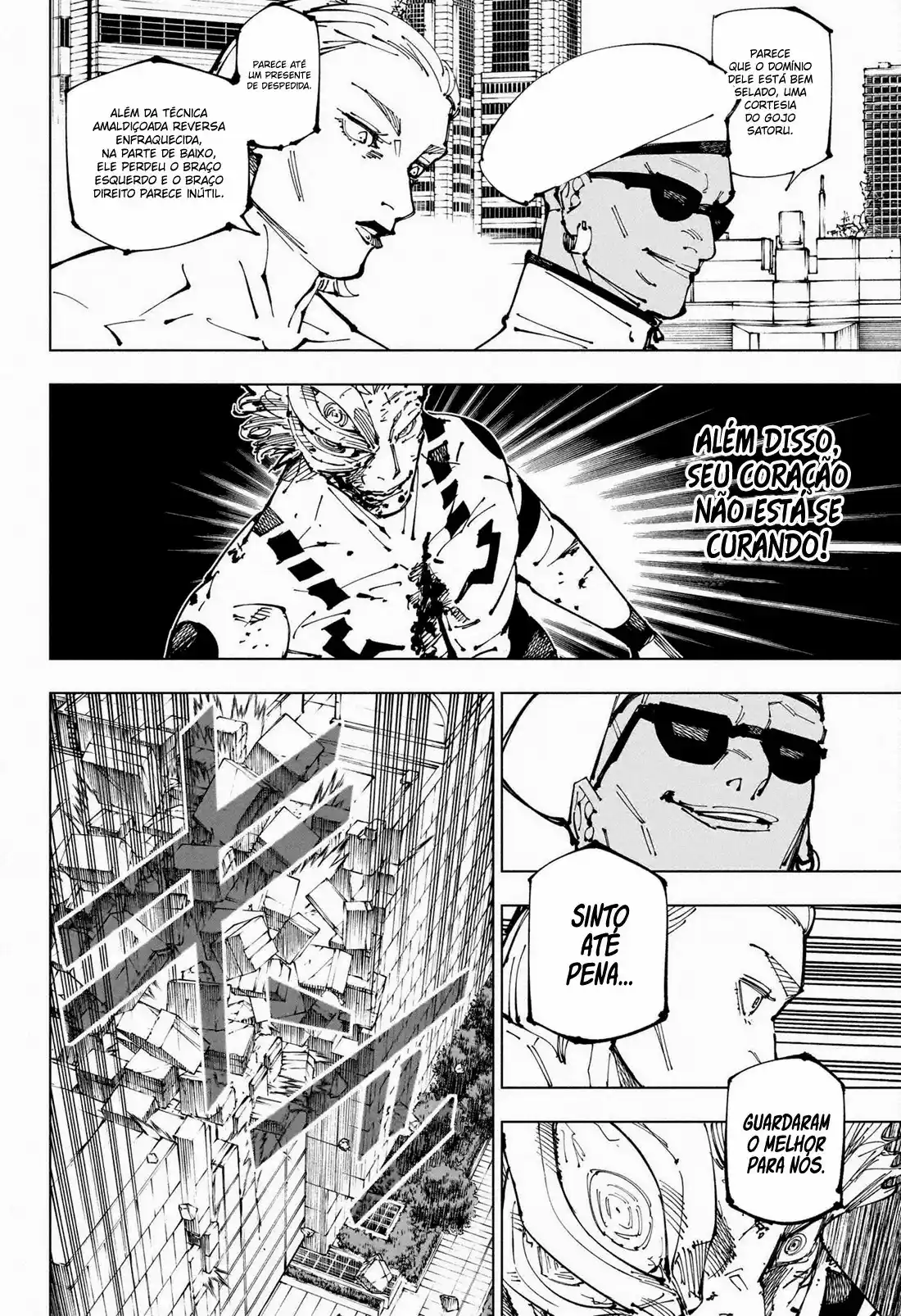 Jujutsu Kaisen — Cap. 255, pág. 8