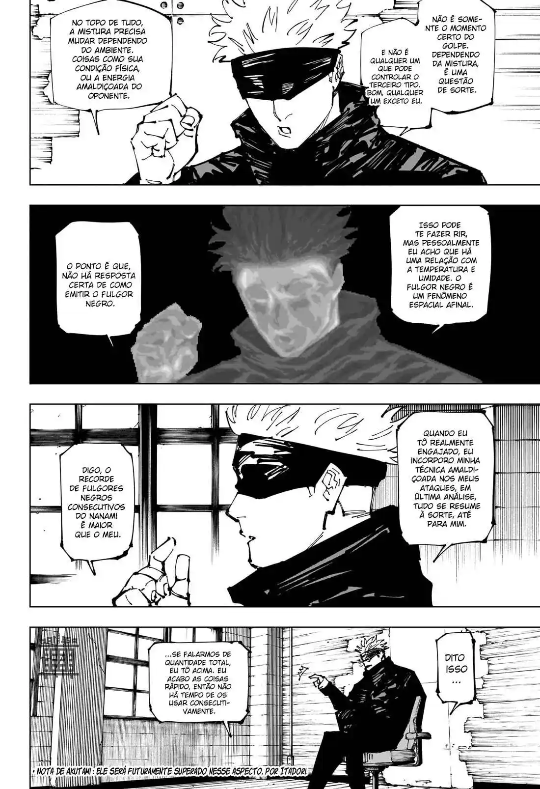 Jujutsu Kaisen — Cap. 256, pág. 3