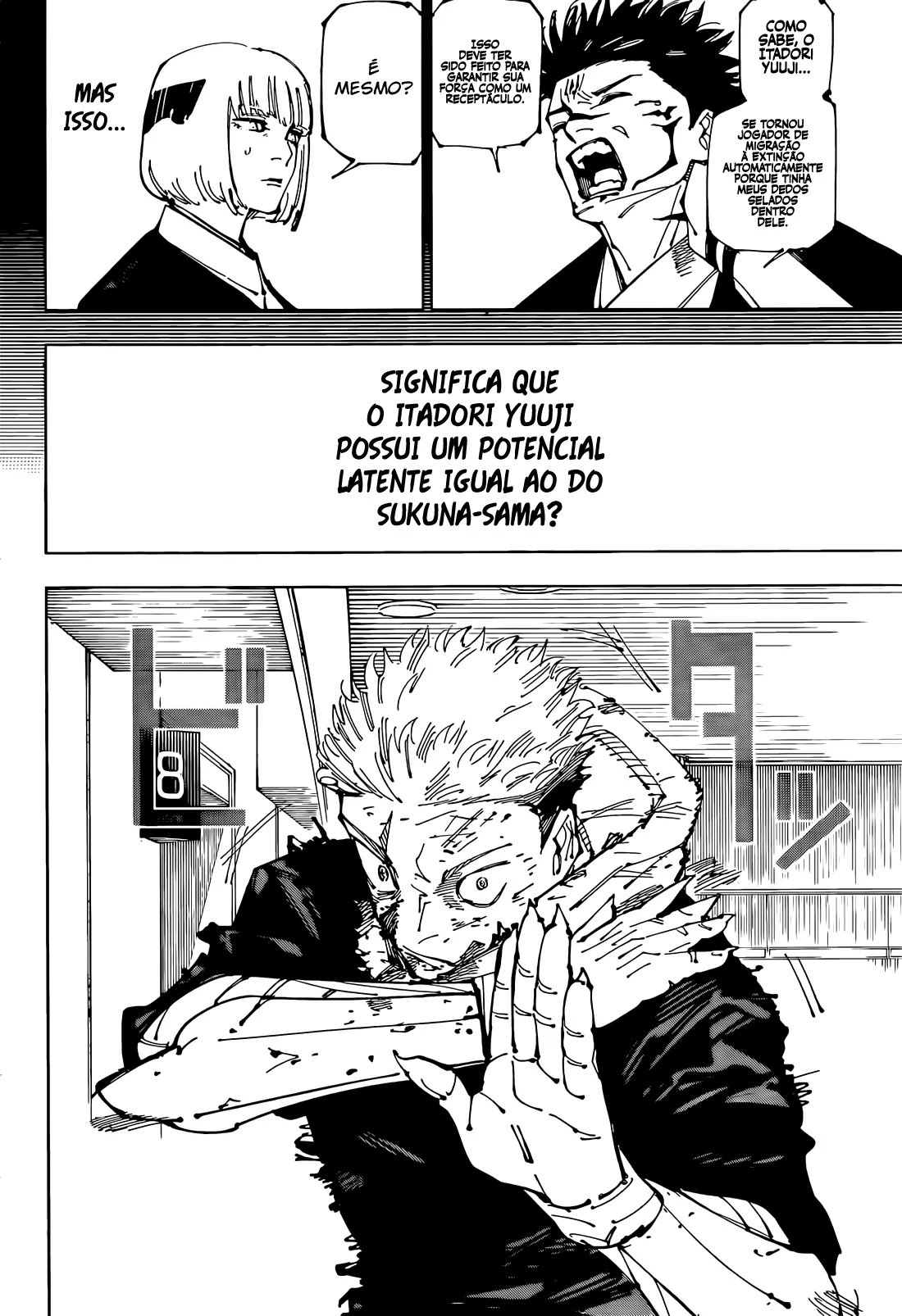Jujutsu Kaisen — Cap. 257, pág. 3
