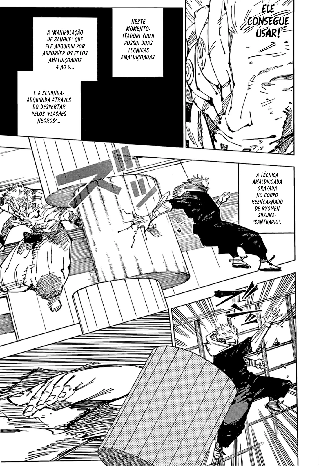 Jujutsu Kaisen — Cap. 257, pág. 8