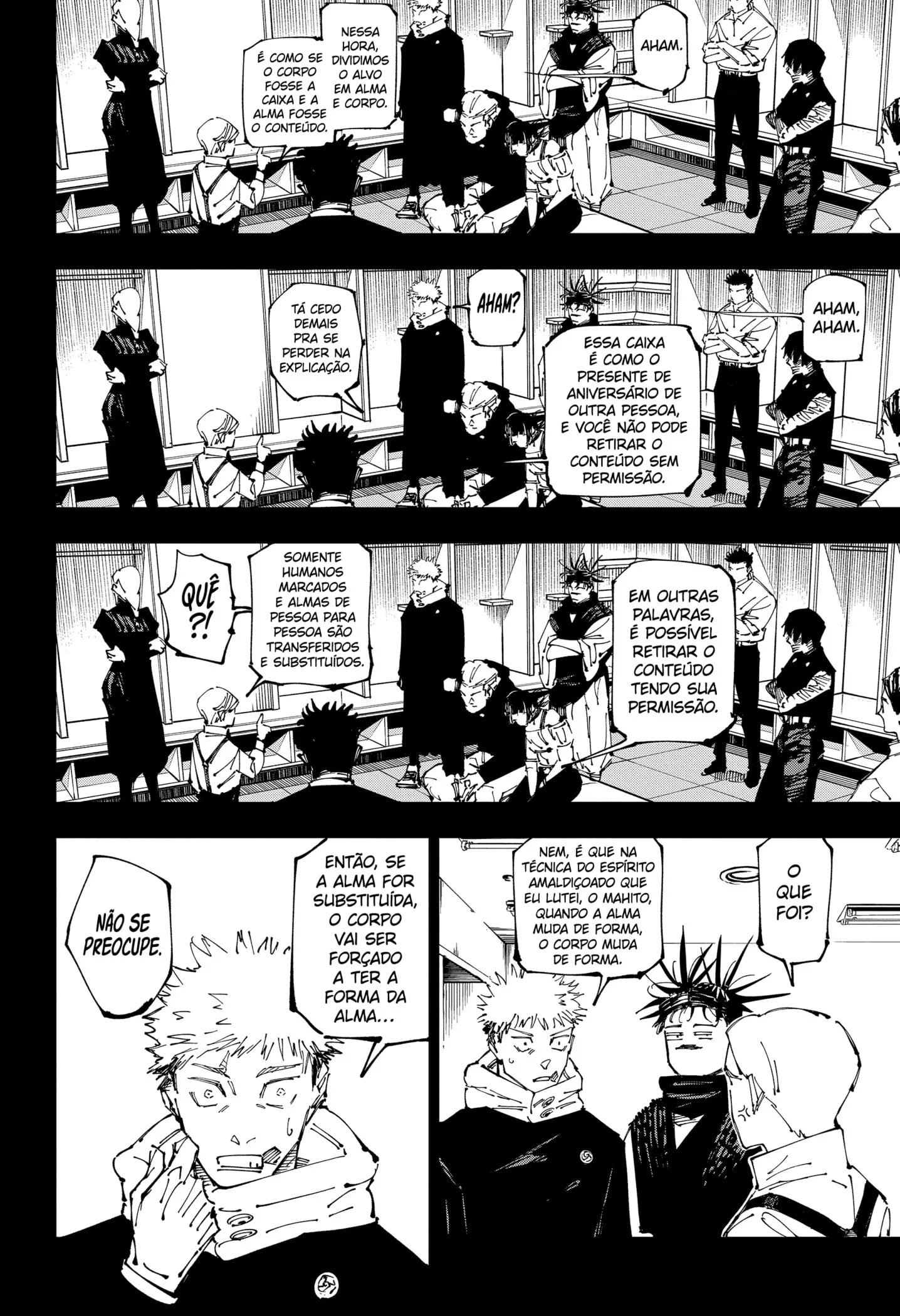Jujutsu Kaisen — Cap. 258, pág. 8