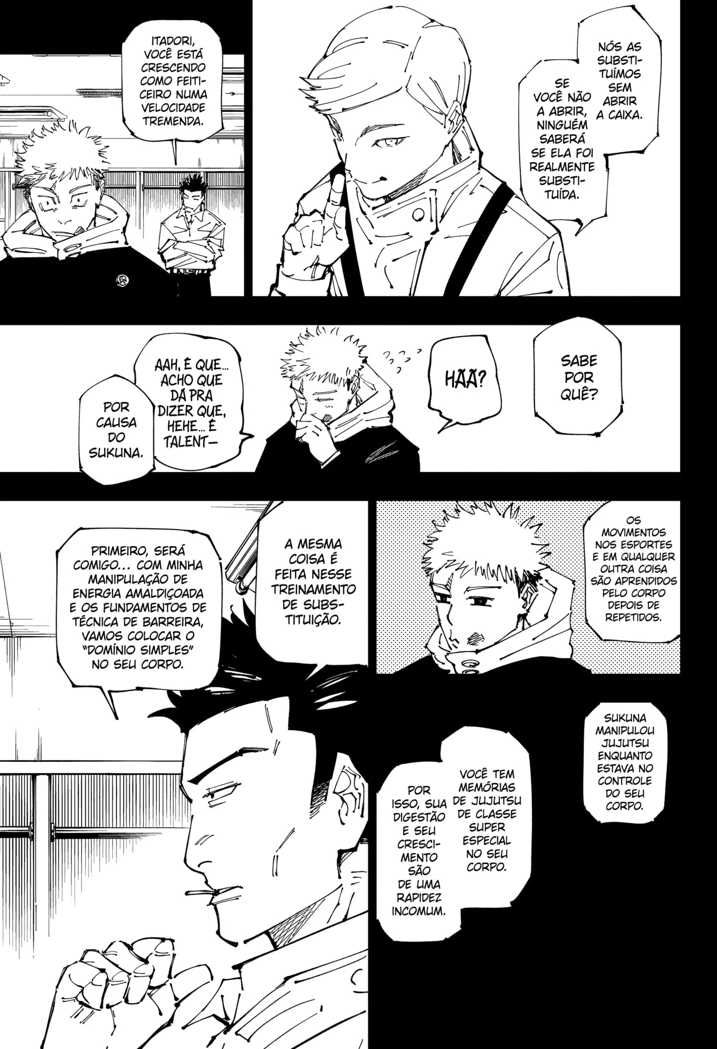 Jujutsu Kaisen — Cap. 258, pág. 9