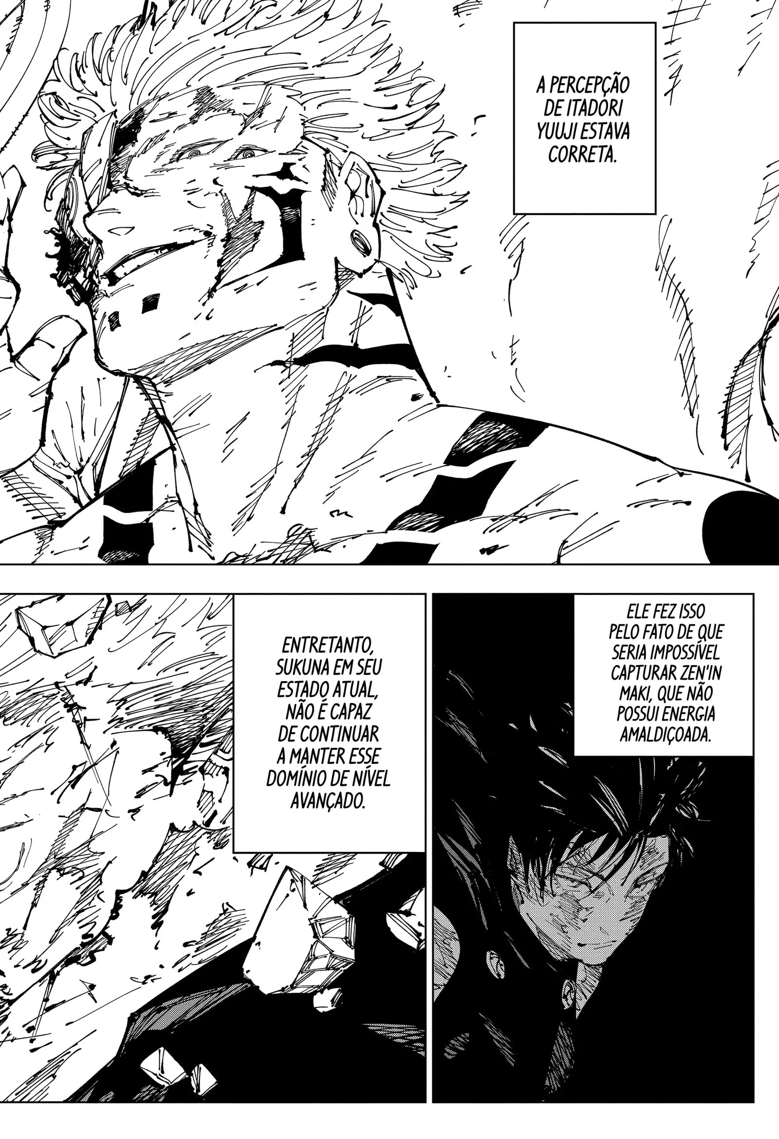 Jujutsu Kaisen — Cap. 258, pág. 12