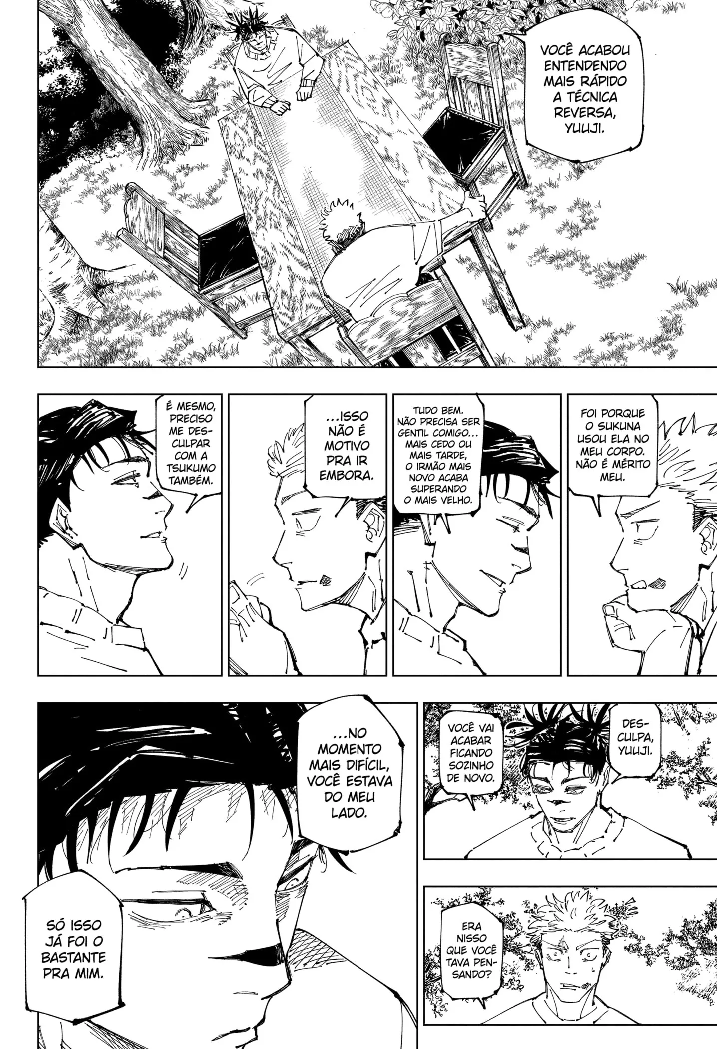 Jujutsu Kaisen — Cap. 259, pág. 8