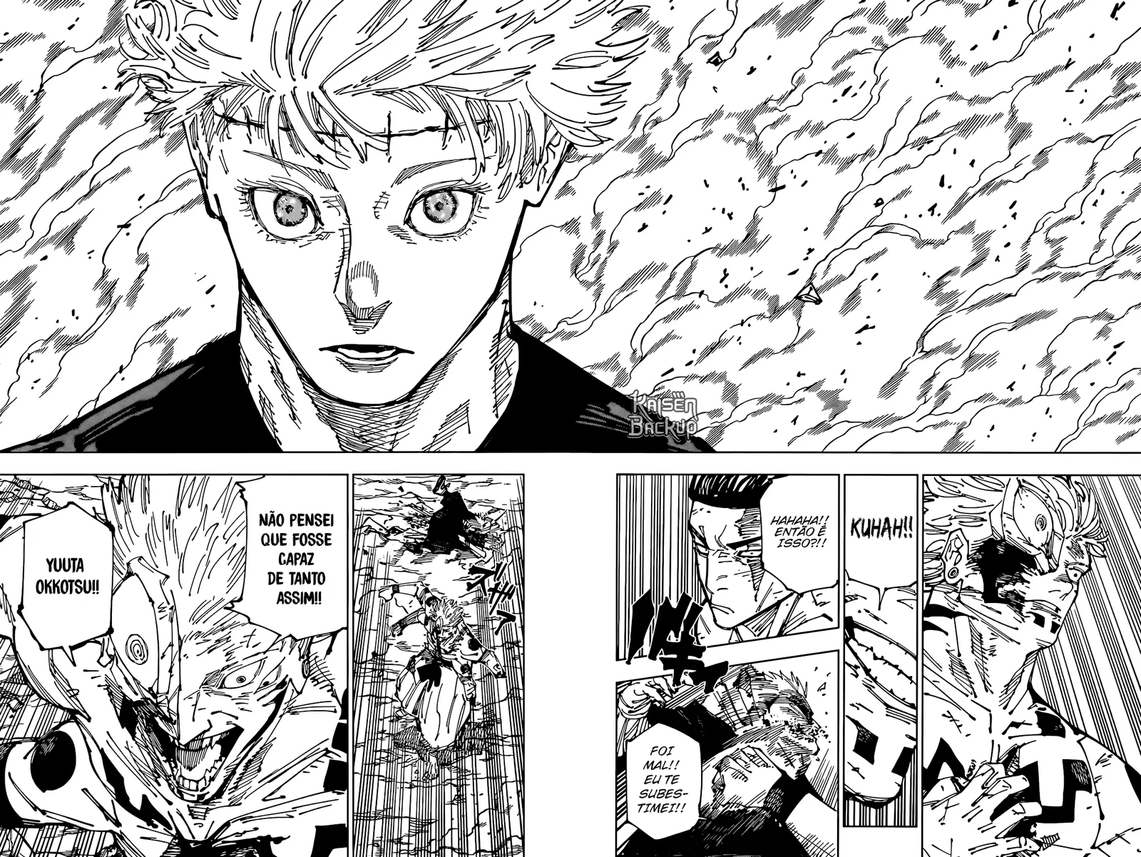 Jujutsu Kaisen — Cap. 261, pág. 3