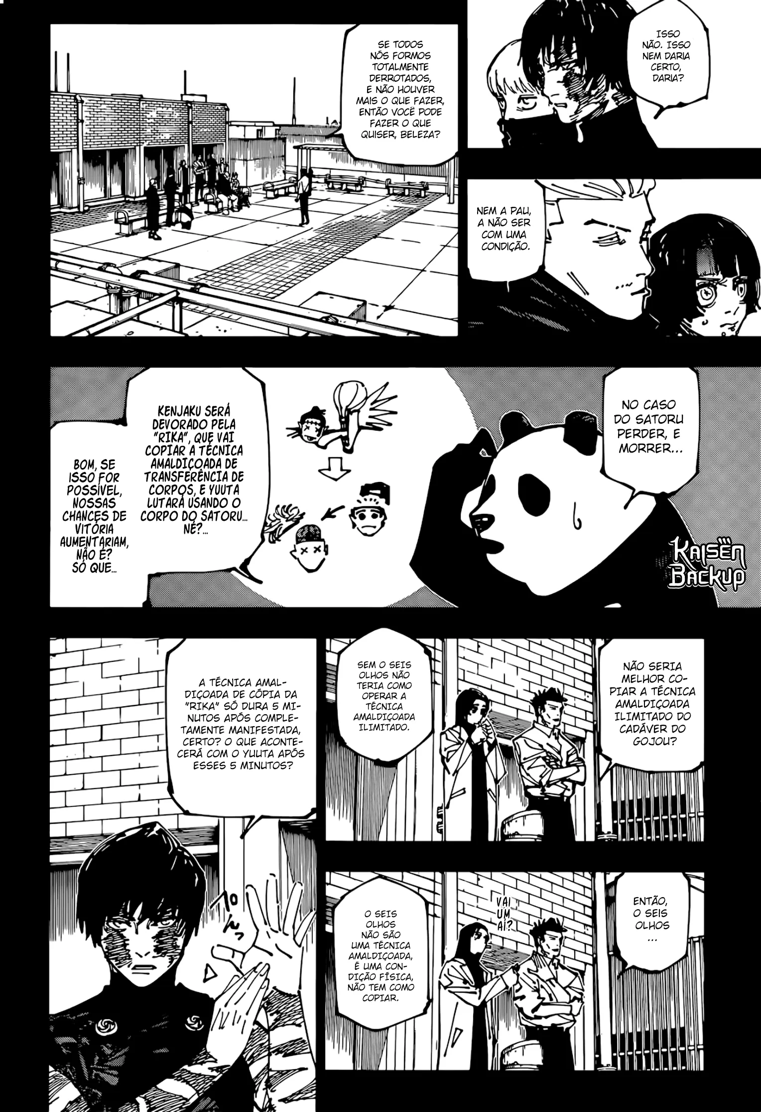 Jujutsu Kaisen — Cap. 261, pág. 4