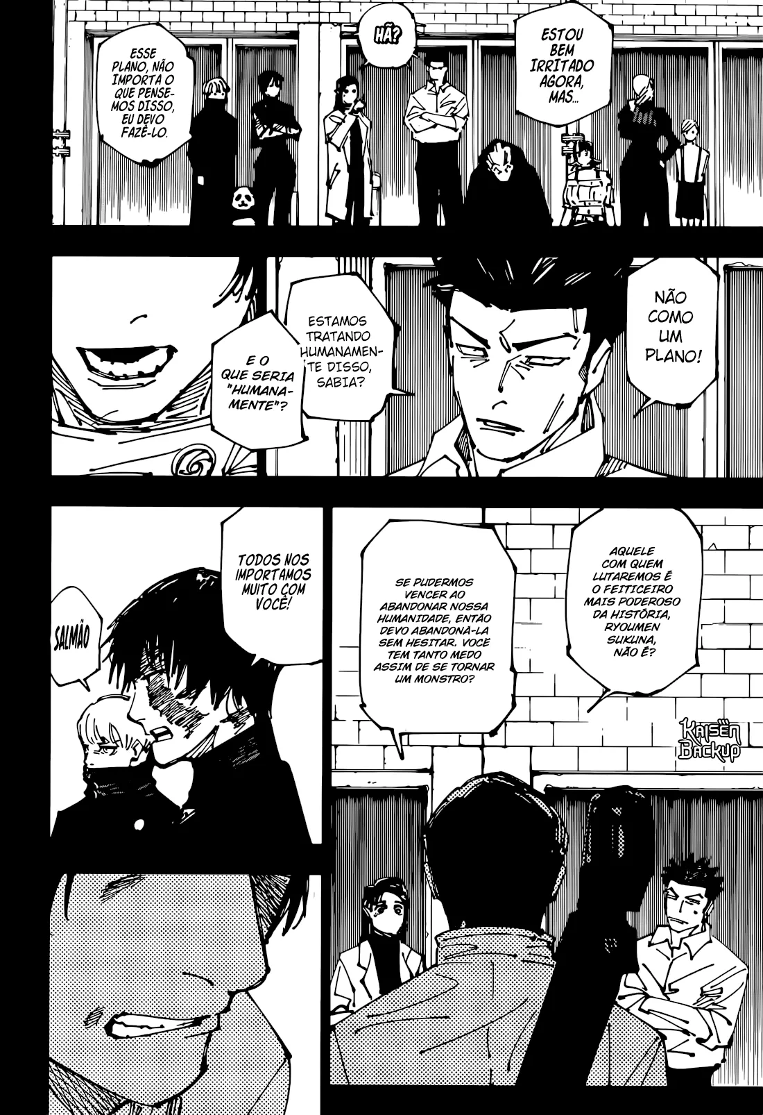 Jujutsu Kaisen — Cap. 261, pág. 6