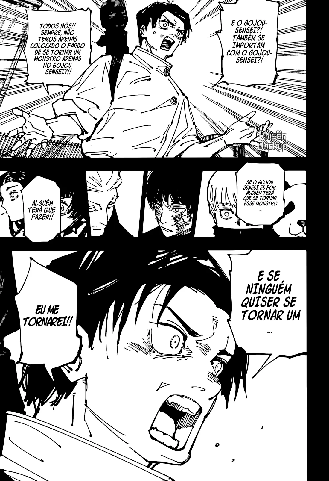 Jujutsu Kaisen — Cap. 261, pág. 7