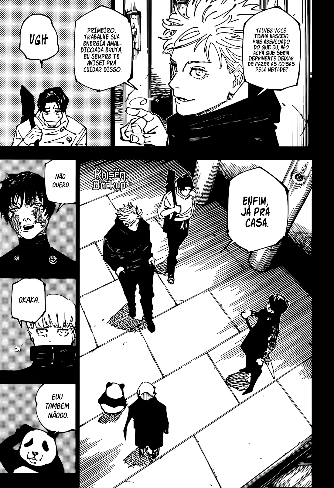 Jujutsu Kaisen — Cap. 261, pág. 9