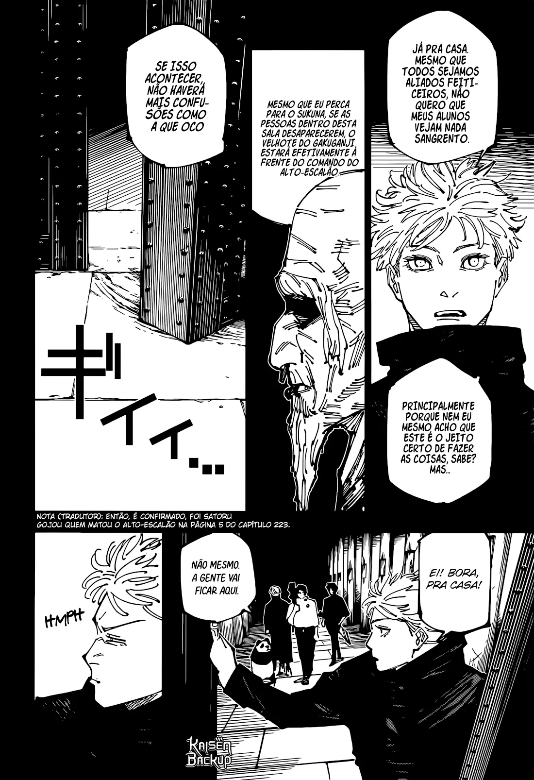Jujutsu Kaisen — Cap. 261, pág. 10