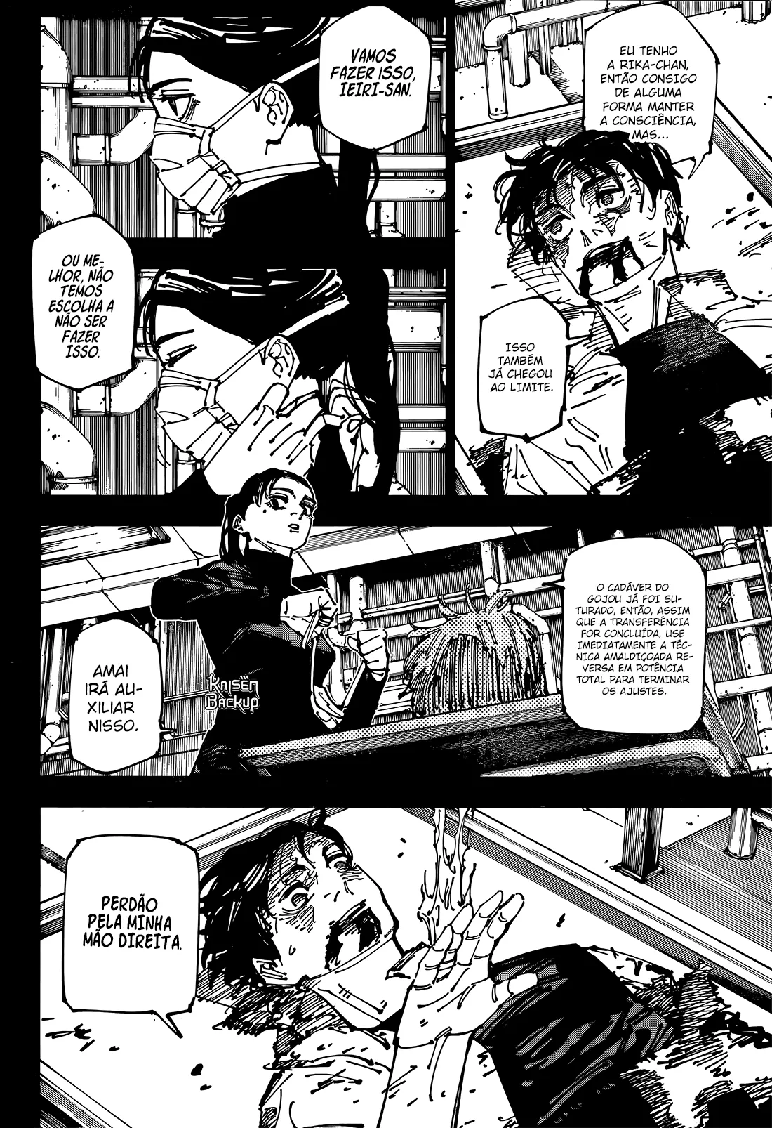 Jujutsu Kaisen — Cap. 261, pág. 14