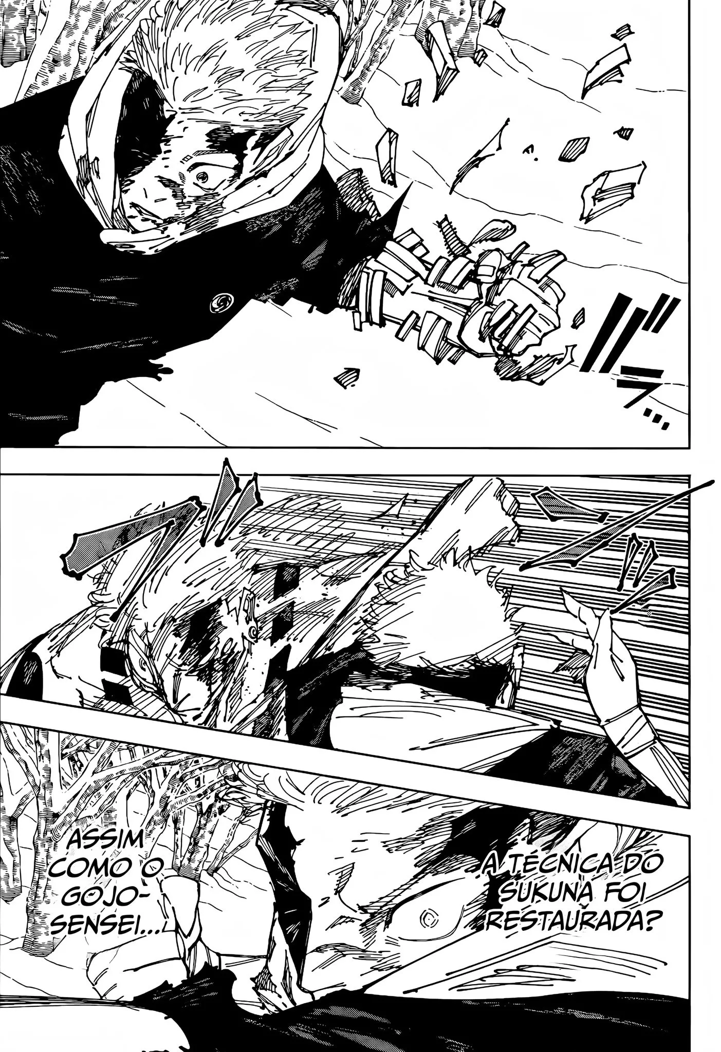 Jujutsu Kaisen — Cap. 266, pág. 18