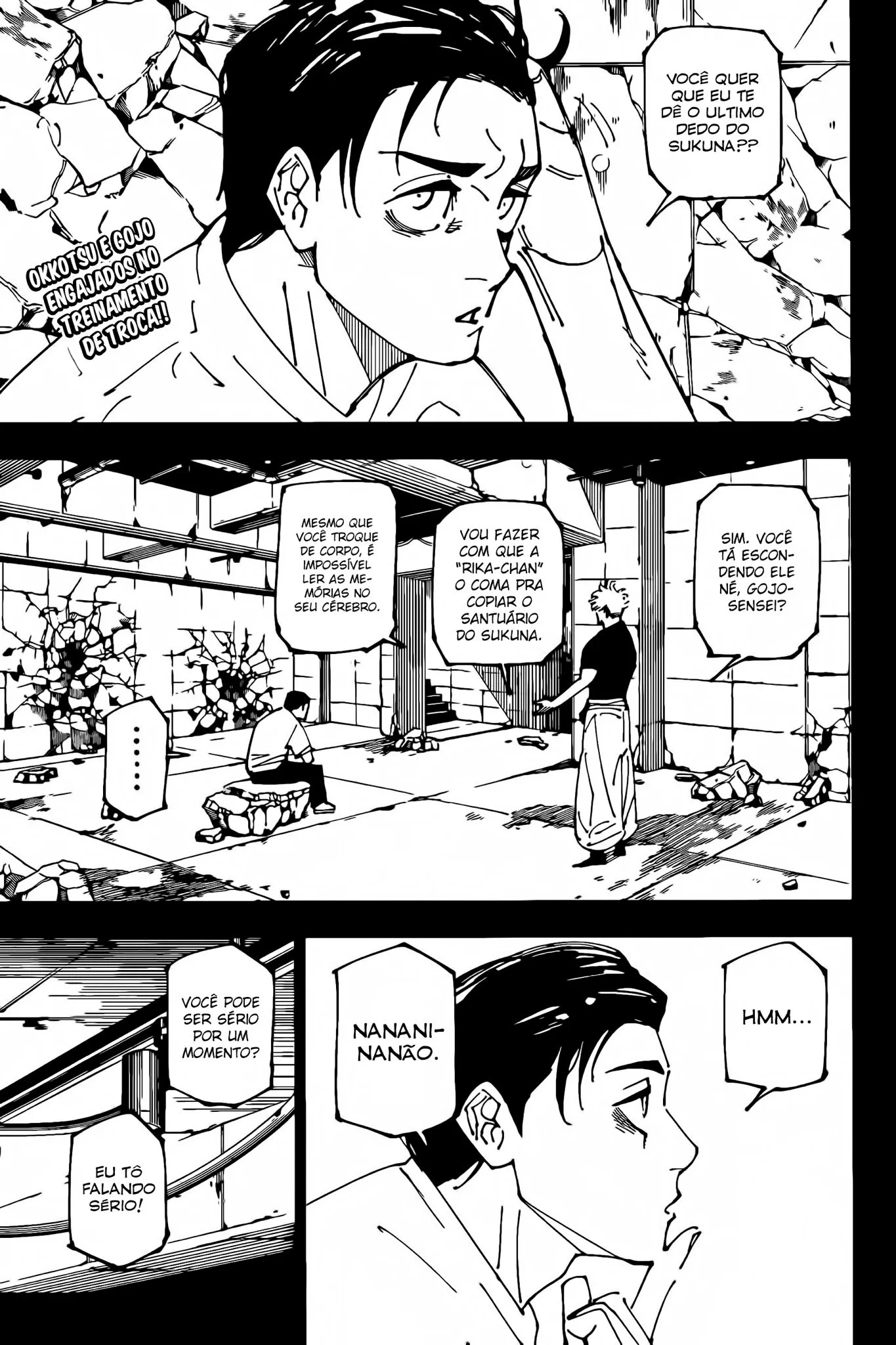 Jujutsu Kaisen — Cap. 267, pág. 4