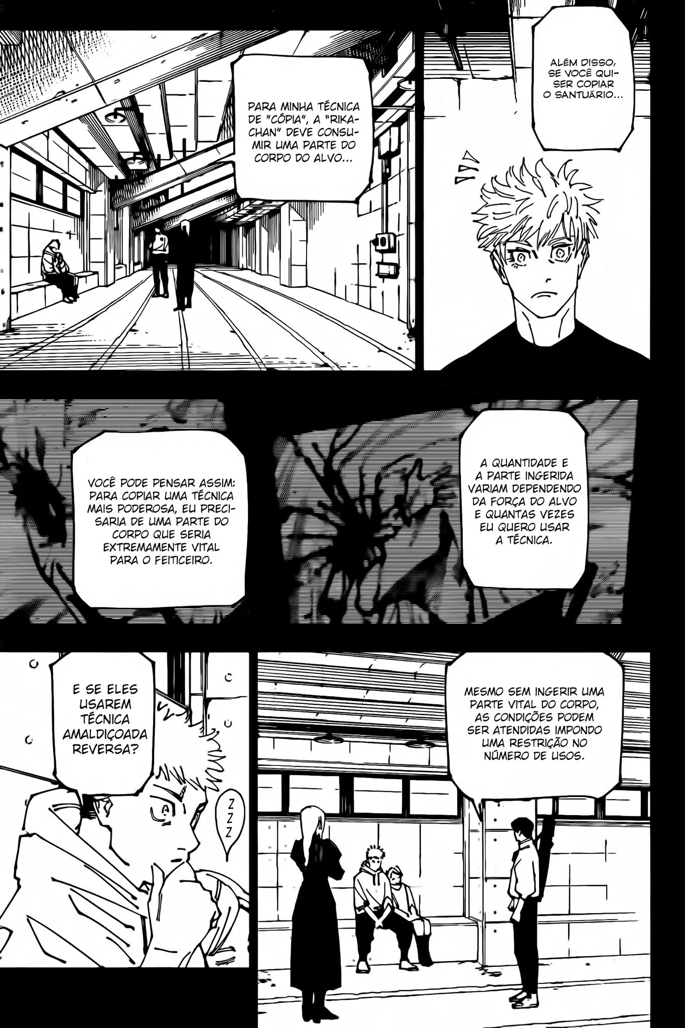 Jujutsu Kaisen — Cap. 267, pág. 6