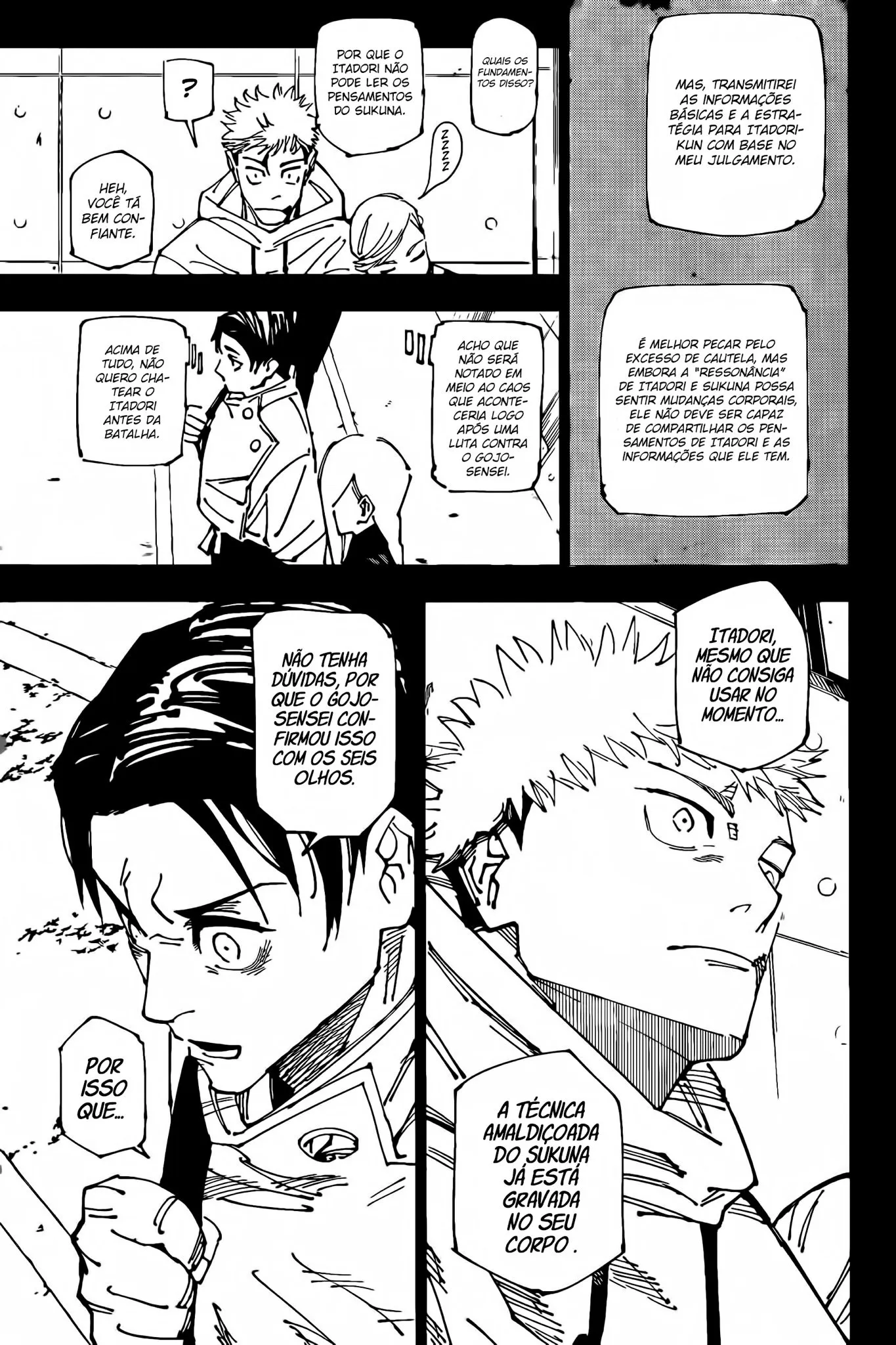 Jujutsu Kaisen — Cap. 267, pág. 8