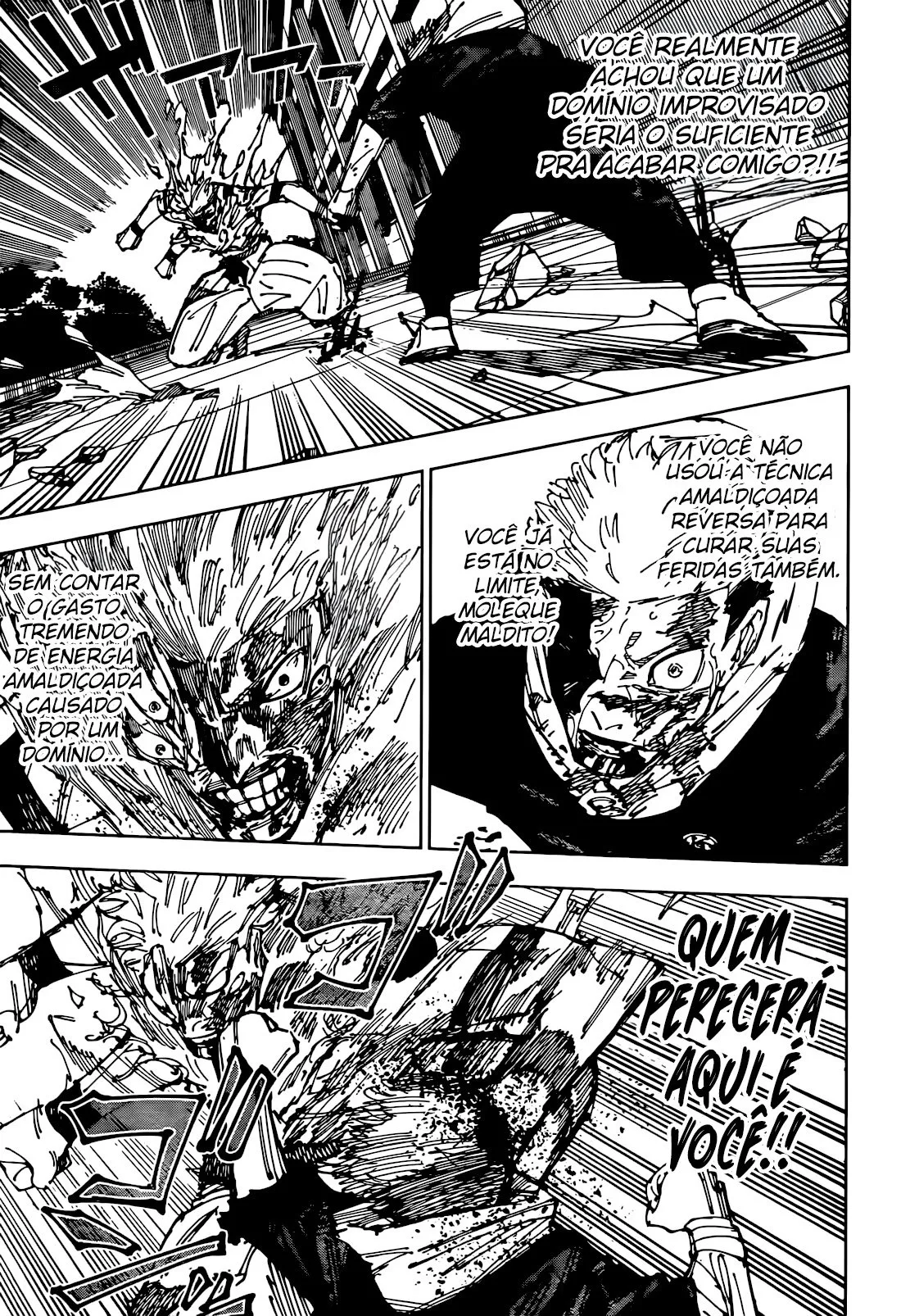 Jujutsu Kaisen — Cap. 267, pág. 17