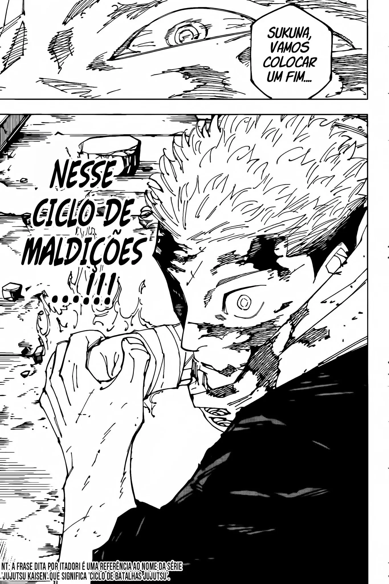 Jujutsu Kaisen — Cap. 267, pág. 19