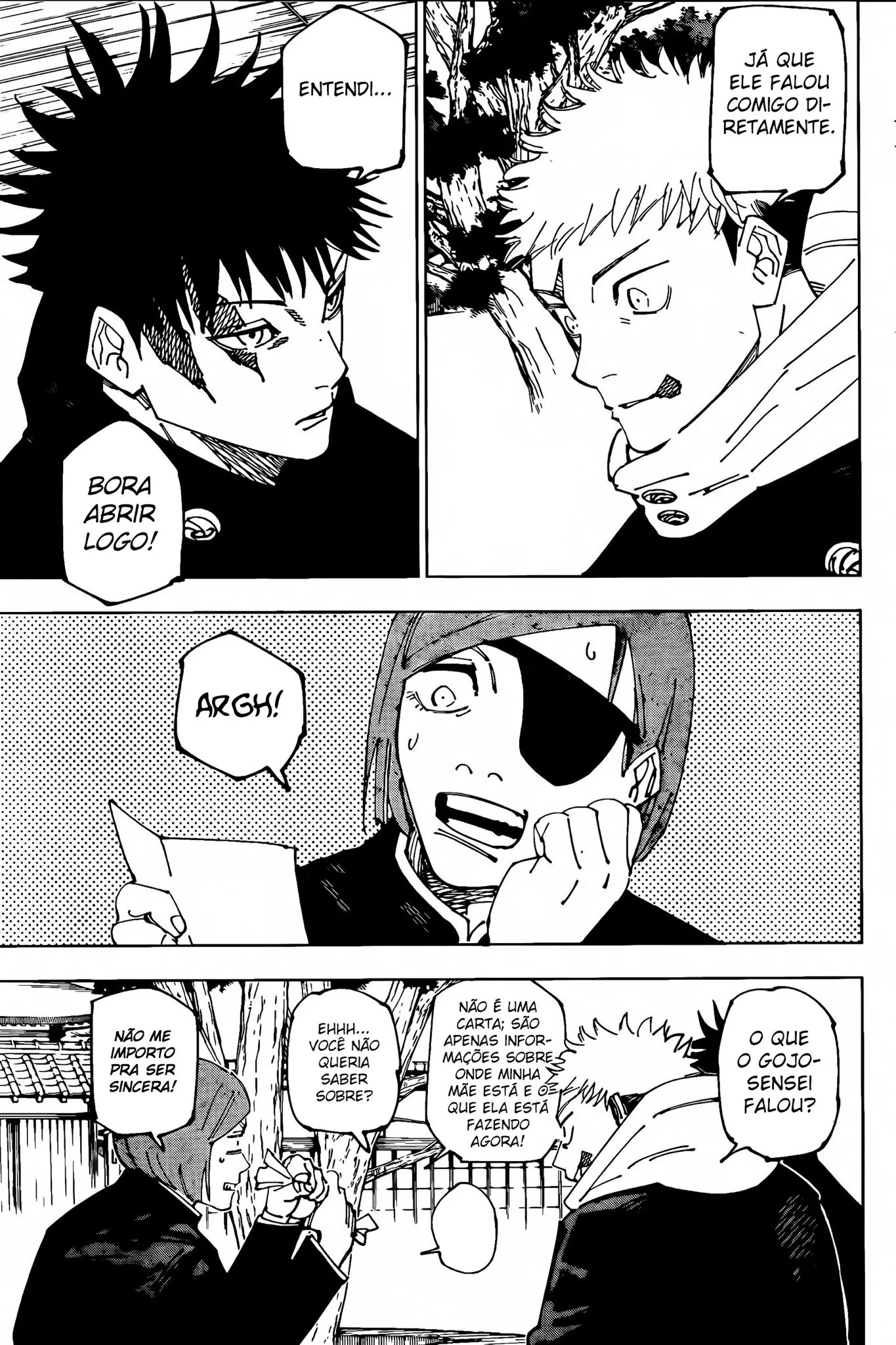 Jujutsu Kaisen — Cap. 268, pág. 15