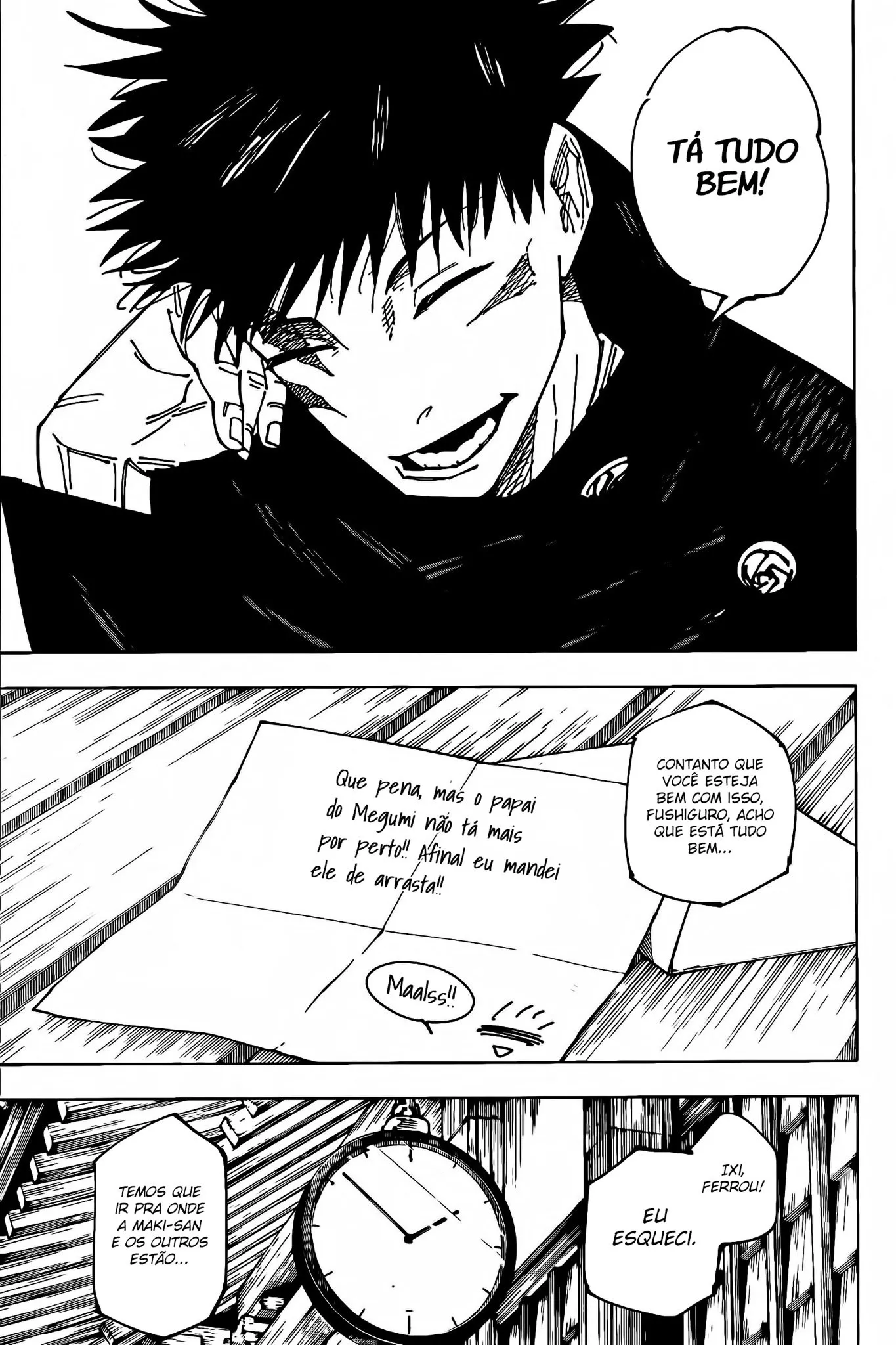 Jujutsu Kaisen — Cap. 268, pág. 17